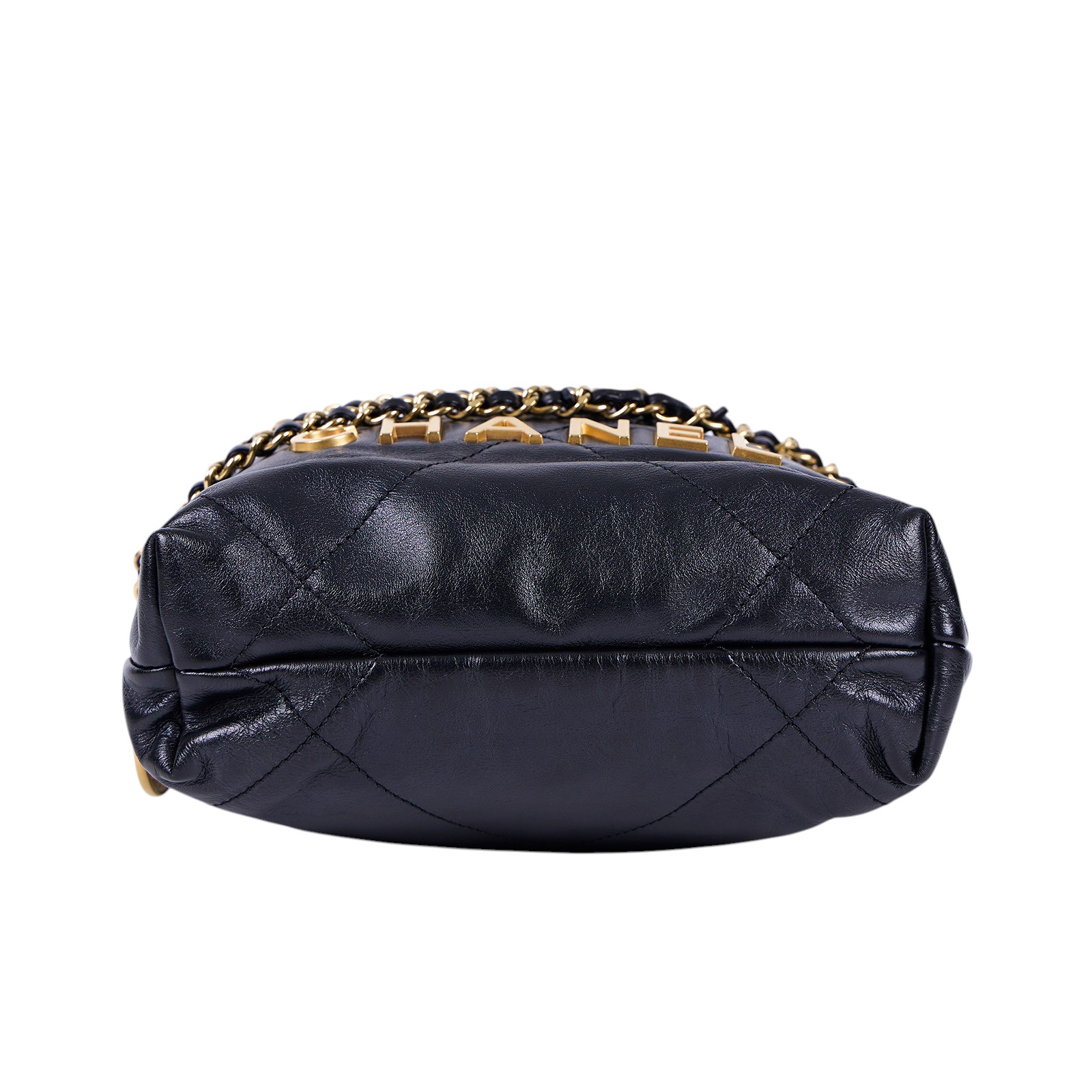 香奈兒 CHANEL 22 Mini 迷你 肩背 斜背包  晶片款 黑22 MINI 防塵袋