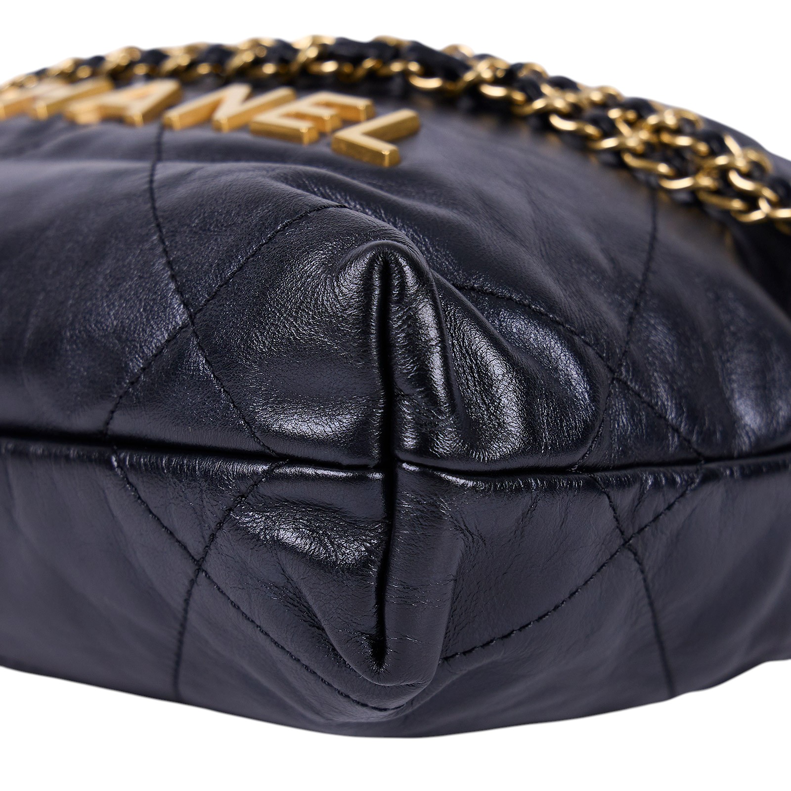 香奈兒 CHANEL 22 Mini 迷你 肩背 斜背包  晶片款 黑22 MINI 防塵袋