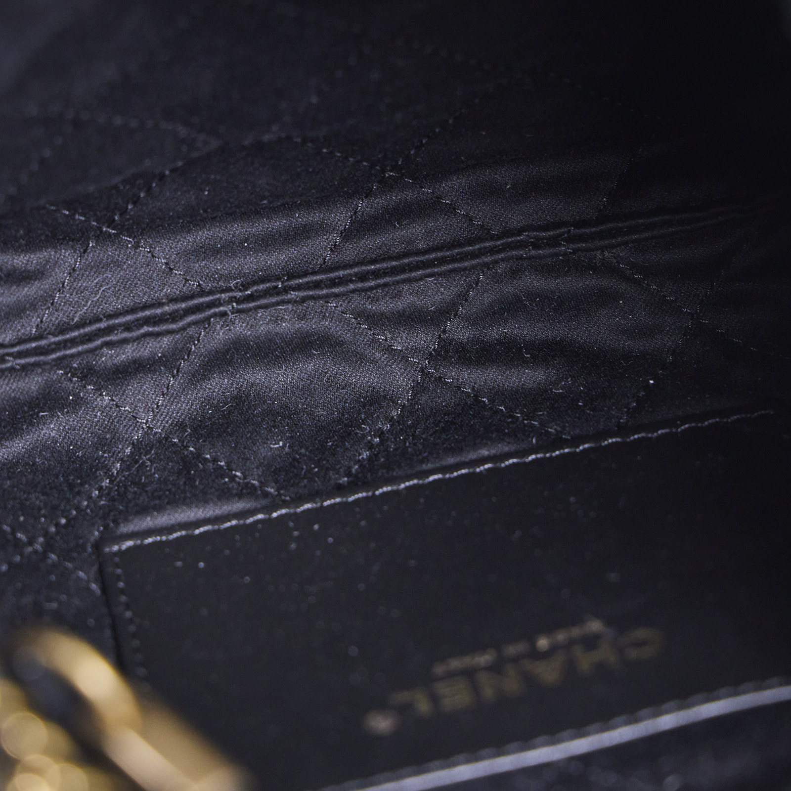 香奈兒 CHANEL 22 Mini 迷你 肩背 斜背包  晶片款 黑22 MINI 防塵袋