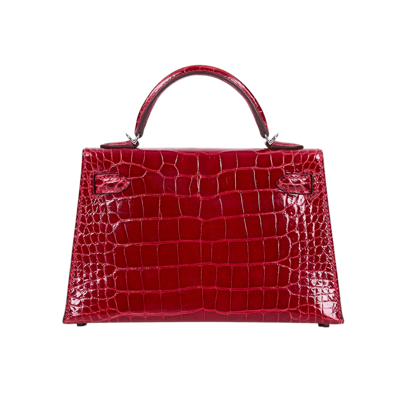 愛馬仕 Hermes Kelly Bag 凱莉包 mini KLM A刻 紅鱷魚皮MINI KELLY 防塵袋