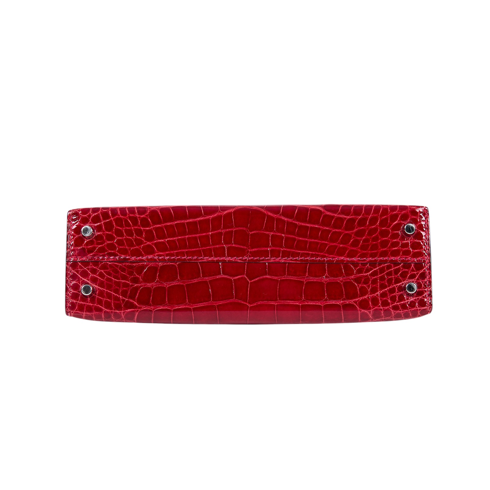 愛馬仕 Hermes Kelly Bag 凱莉包 mini KLM A刻 紅鱷魚皮MINI KELLY 防塵袋