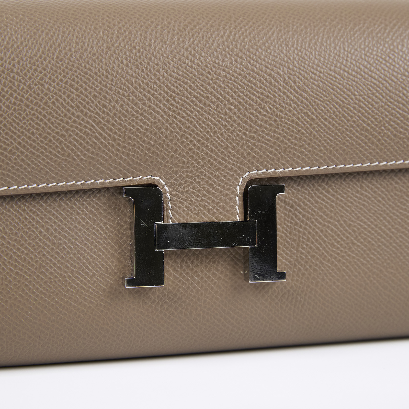 愛馬仕 Hermes Constance to go 康康包 長夾  CNTG U刻 大象灰CONSTANCE TO GO 原廠盒子/購買證明