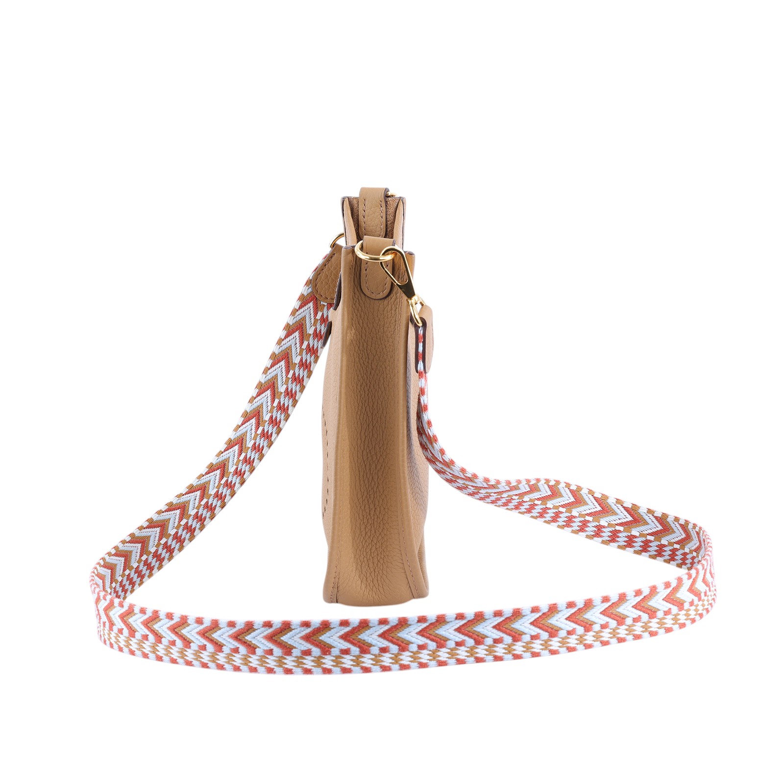 愛馬仕 Hermes Evelyne Bag Mini 伊芙琳包 Evelyne 16 EV16 U刻 芝麻色 MINI EVELYNE 防塵袋