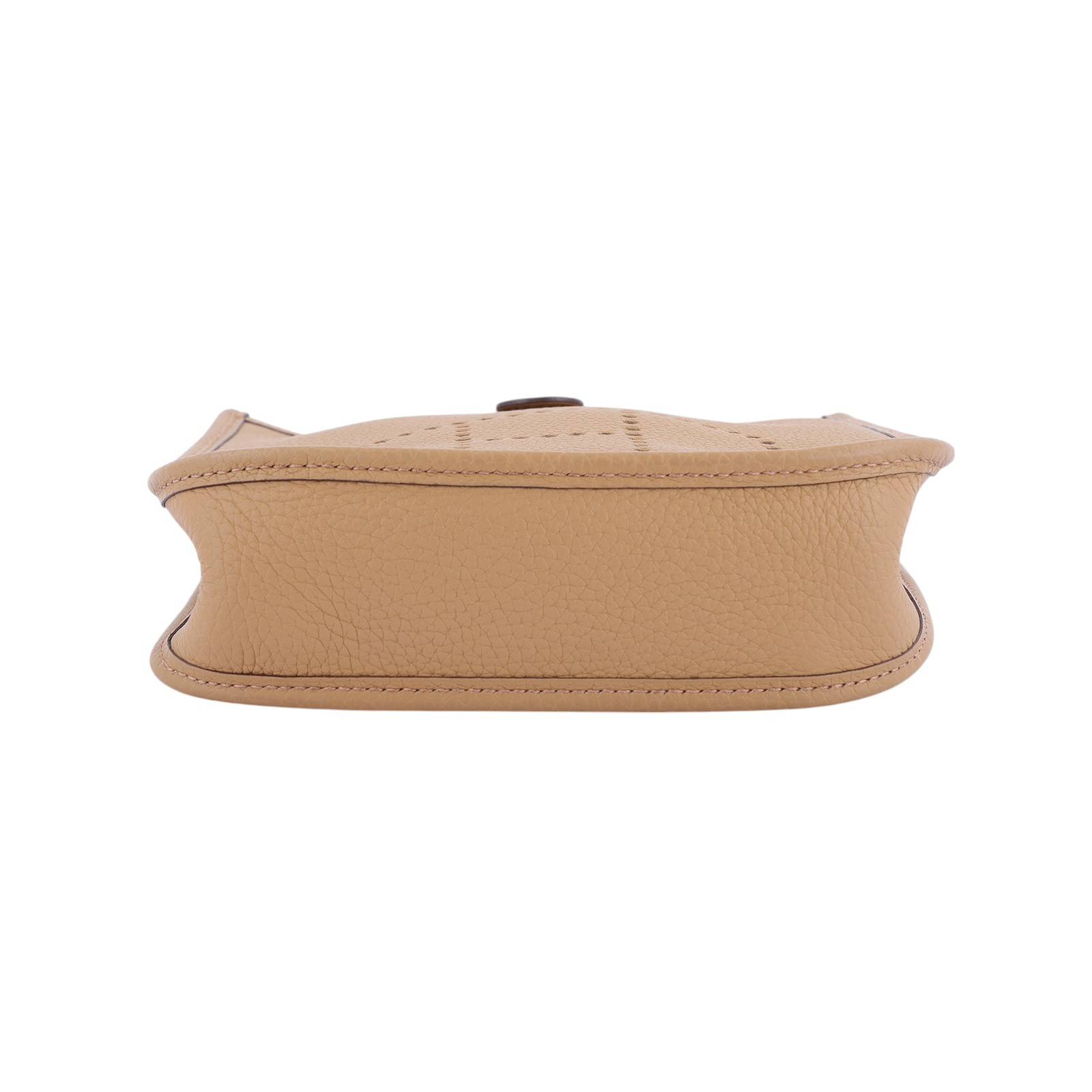 愛馬仕 Hermes Evelyne Bag Mini 伊芙琳包 Evelyne 16 EV16 U刻 芝麻色 MINI EVELYNE 防塵袋