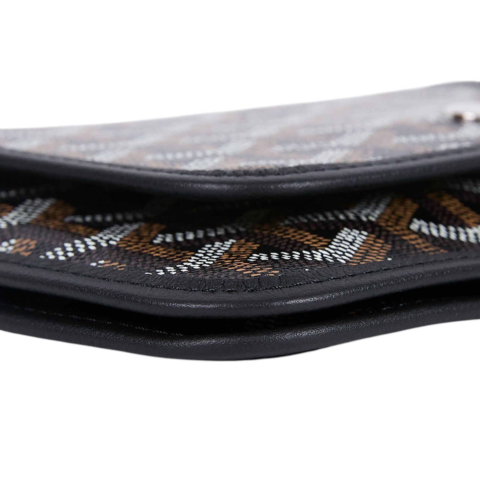 高雅德 GOYARD Plumet Pocket Wallet 肩背 隨身錢包 PLUMETPMLTY 黑PLUMET 防塵袋/購買證明