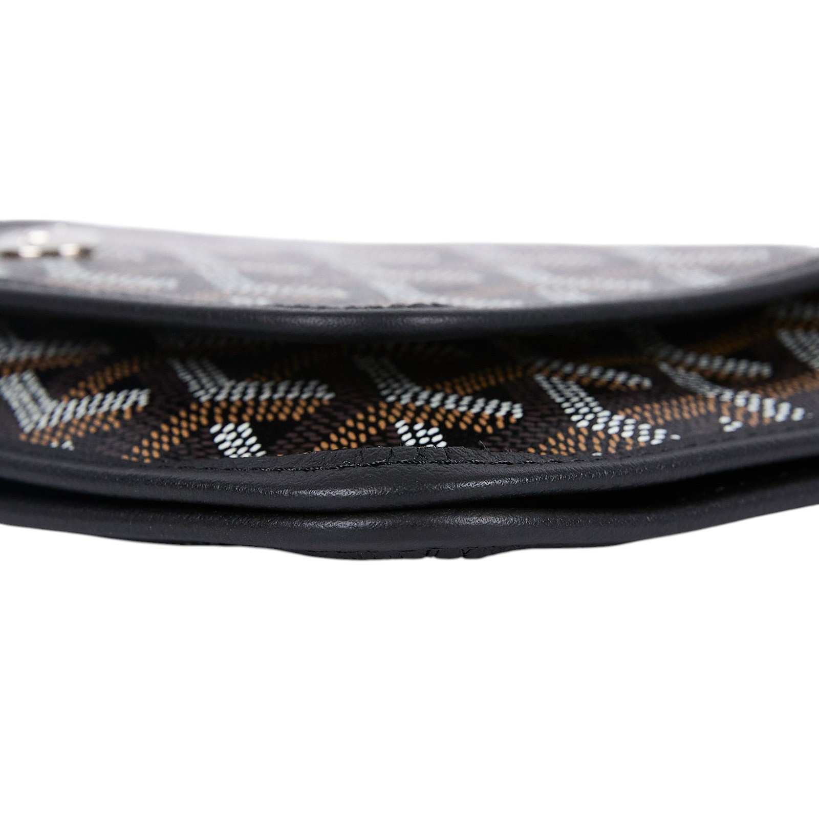 高雅德 GOYARD Plumet Pocket Wallet 肩背 隨身錢包 PLUMETPMLTY 黑PLUMET 防塵袋/購買證明