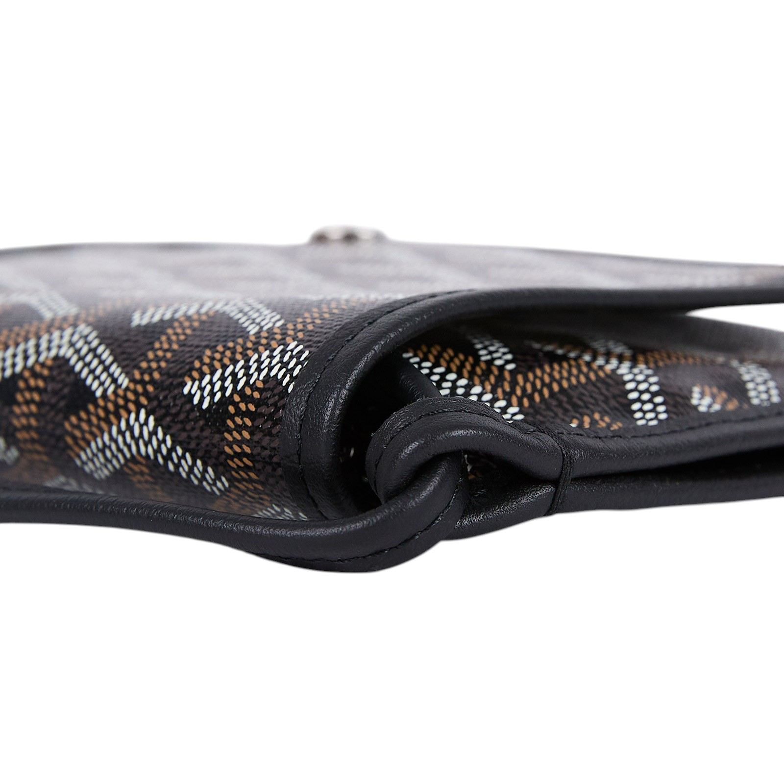 高雅德 GOYARD Plumet Pocket Wallet 肩背 隨身錢包 PLUMETPMLTY 黑PLUMET 防塵袋/購買證明