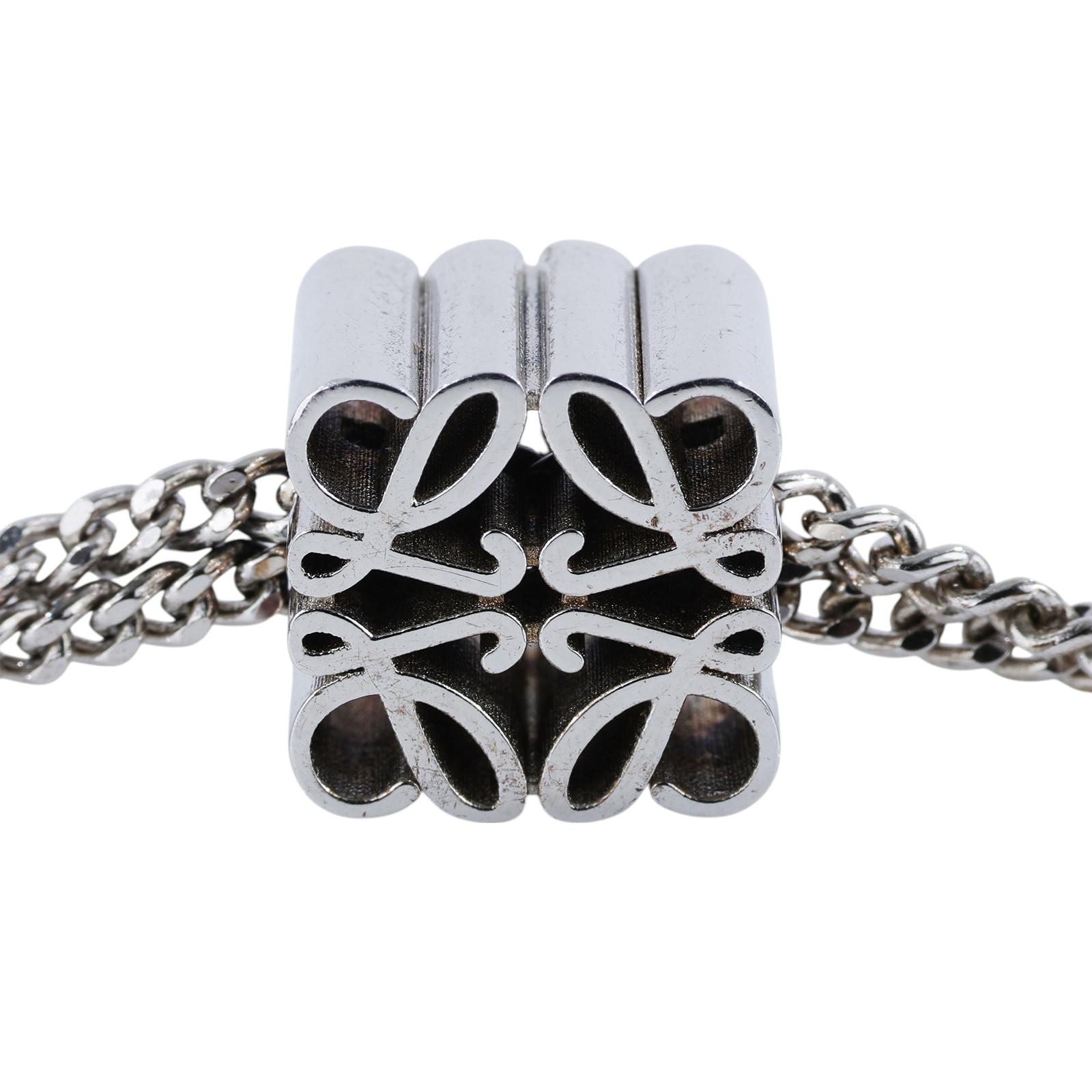 羅意威 LOEWE 墜飾手鍊  純銀手鍊#S 原廠盒子