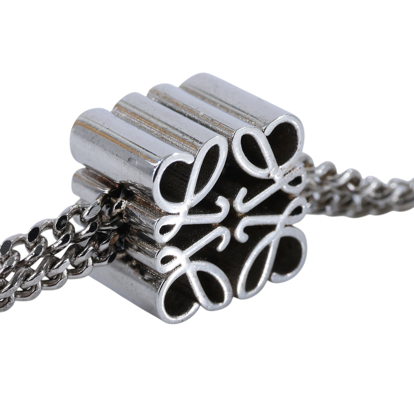 羅意威 LOEWE 墜飾手鍊  純銀手鍊#S 原廠盒子