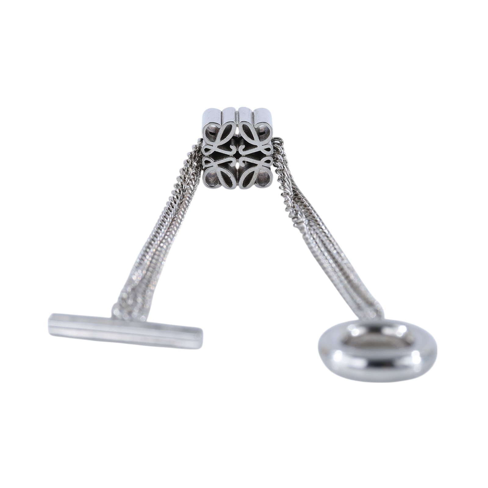 羅意威 LOEWE 墜飾手鍊  純銀手鍊#S 原廠盒子