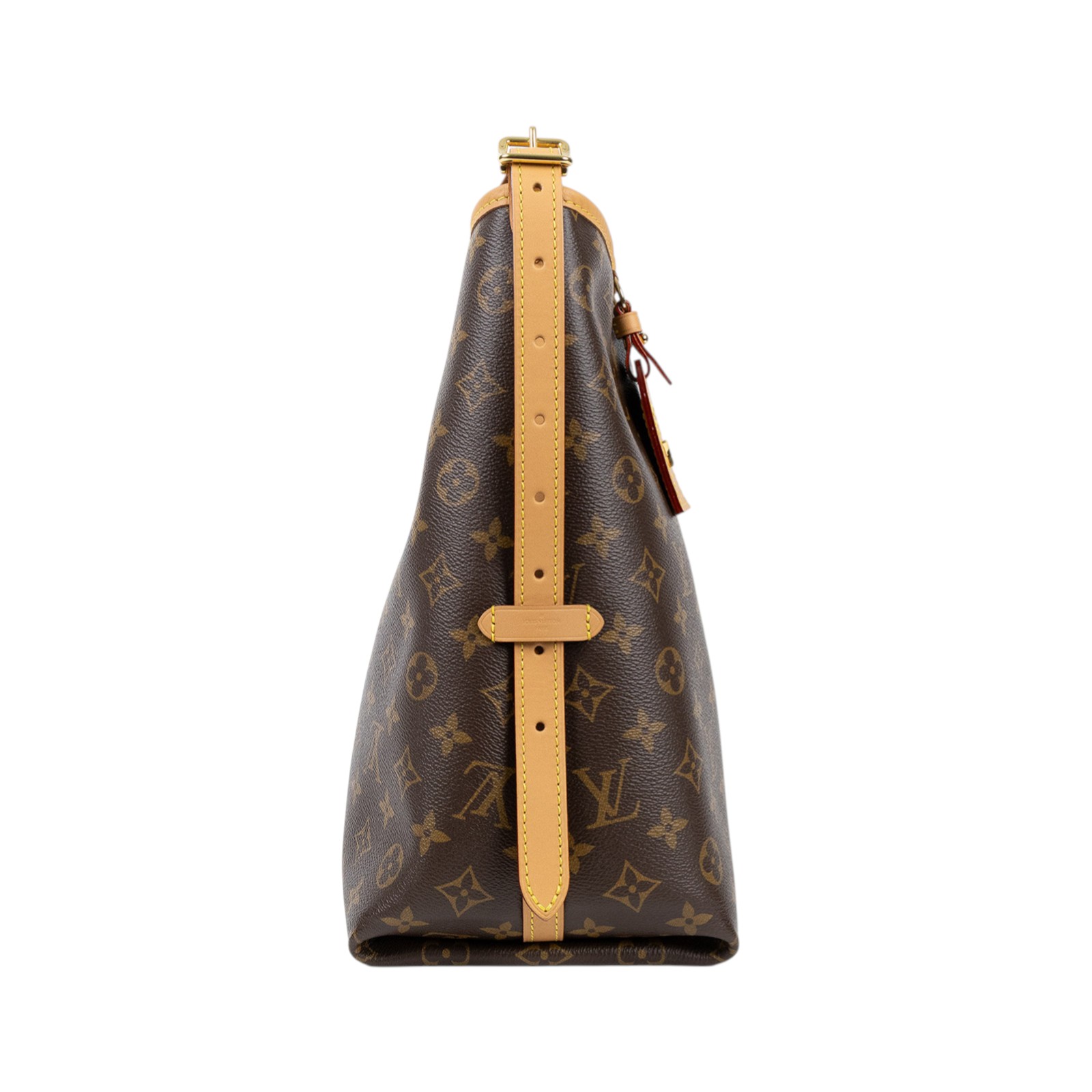 路易威登 LOUIS VUITTON CarryAll MM 原花 肩背包 M46197 晶片款 原花CARRYALL MM 原廠盒子/防塵袋/官網明細/內袋