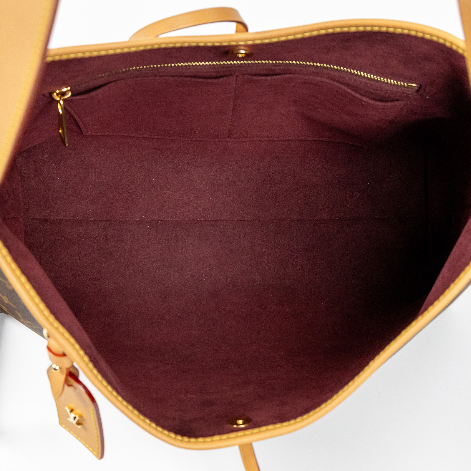 路易威登 LOUIS VUITTON CarryAll MM 原花 肩背包 M46197 晶片款 原花CARRYALL MM 原廠盒子/防塵袋/官網明細/內袋