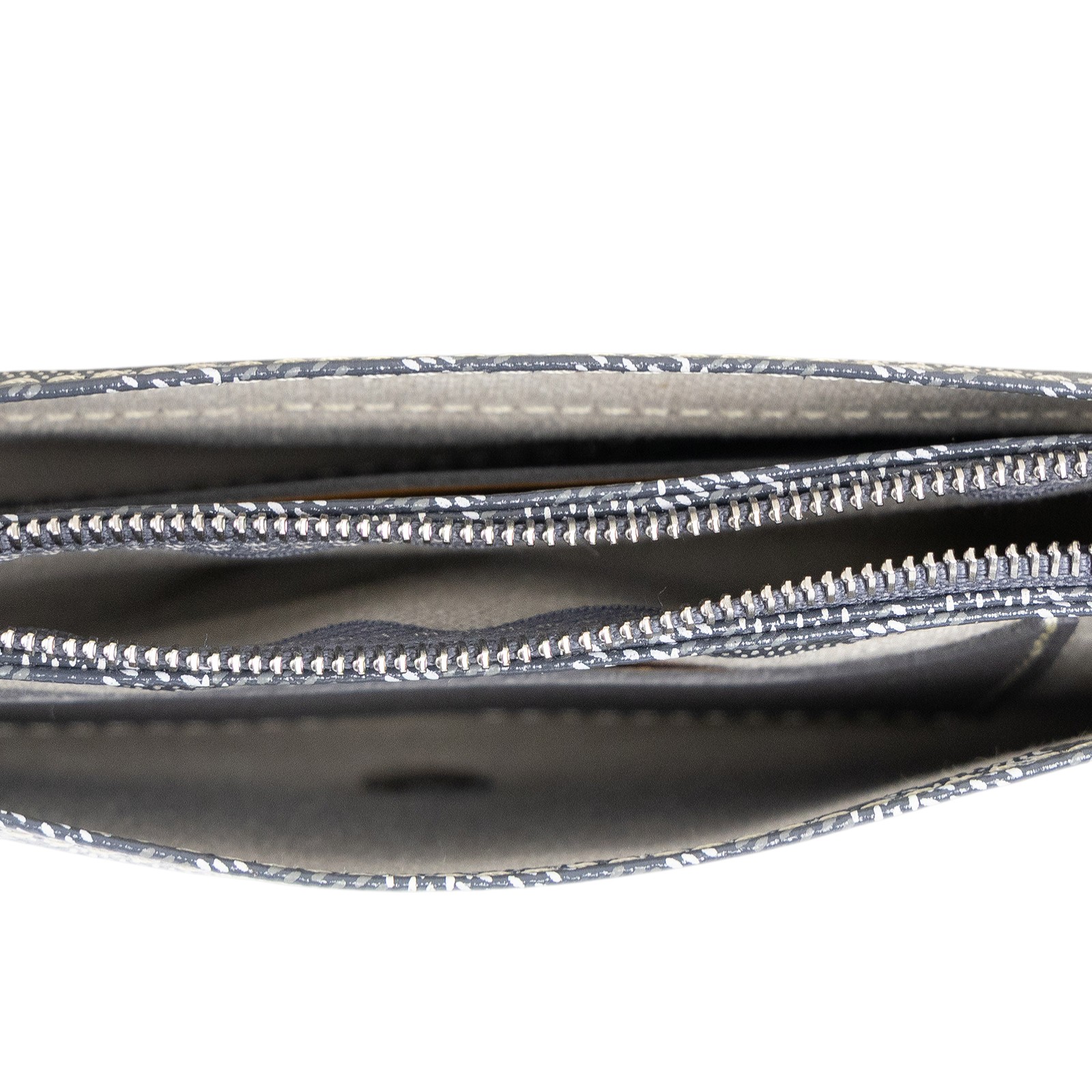 高雅德 GOYARD Plumet Pocket Wallet 肩背 隨身錢包 PLUMETPMLTY 灰色PLUMET 防塵袋/購買證明