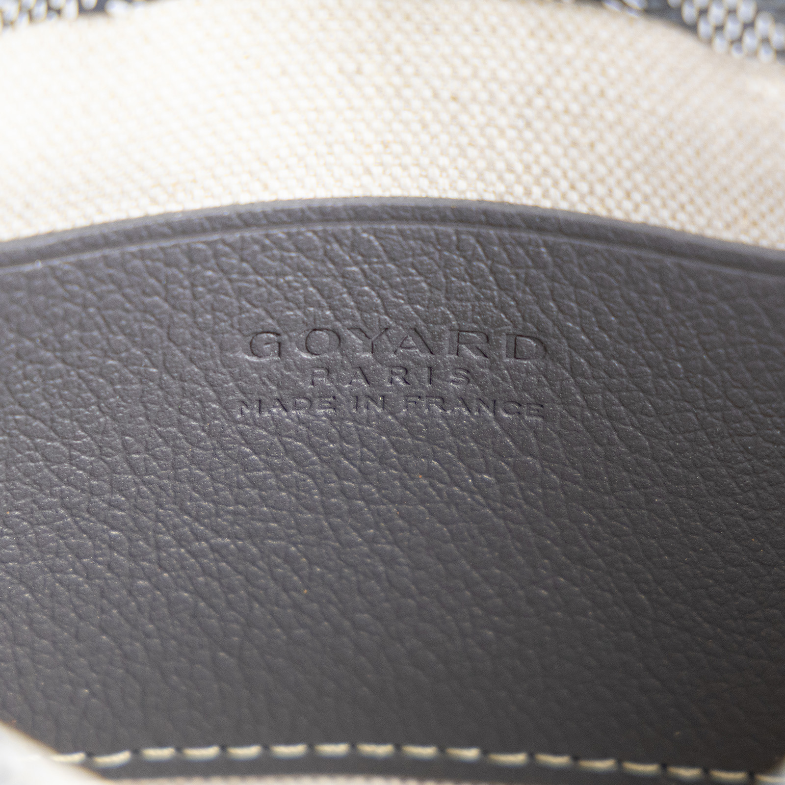 高雅德 GOYARD Plumet Pocket Wallet 肩背 隨身錢包 PLUMETPMLTY 灰色PLUMET 防塵袋/購買證明