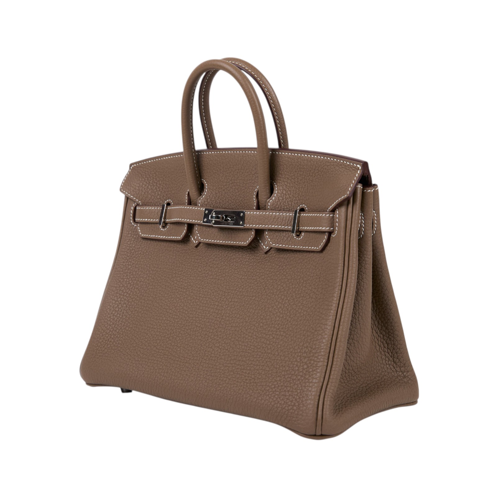 愛馬仕 Hermes Birkin Bag 柏金包 25 BK25 U刻 大象灰BIRKIN25 原廠盒子/防塵袋/雨衣