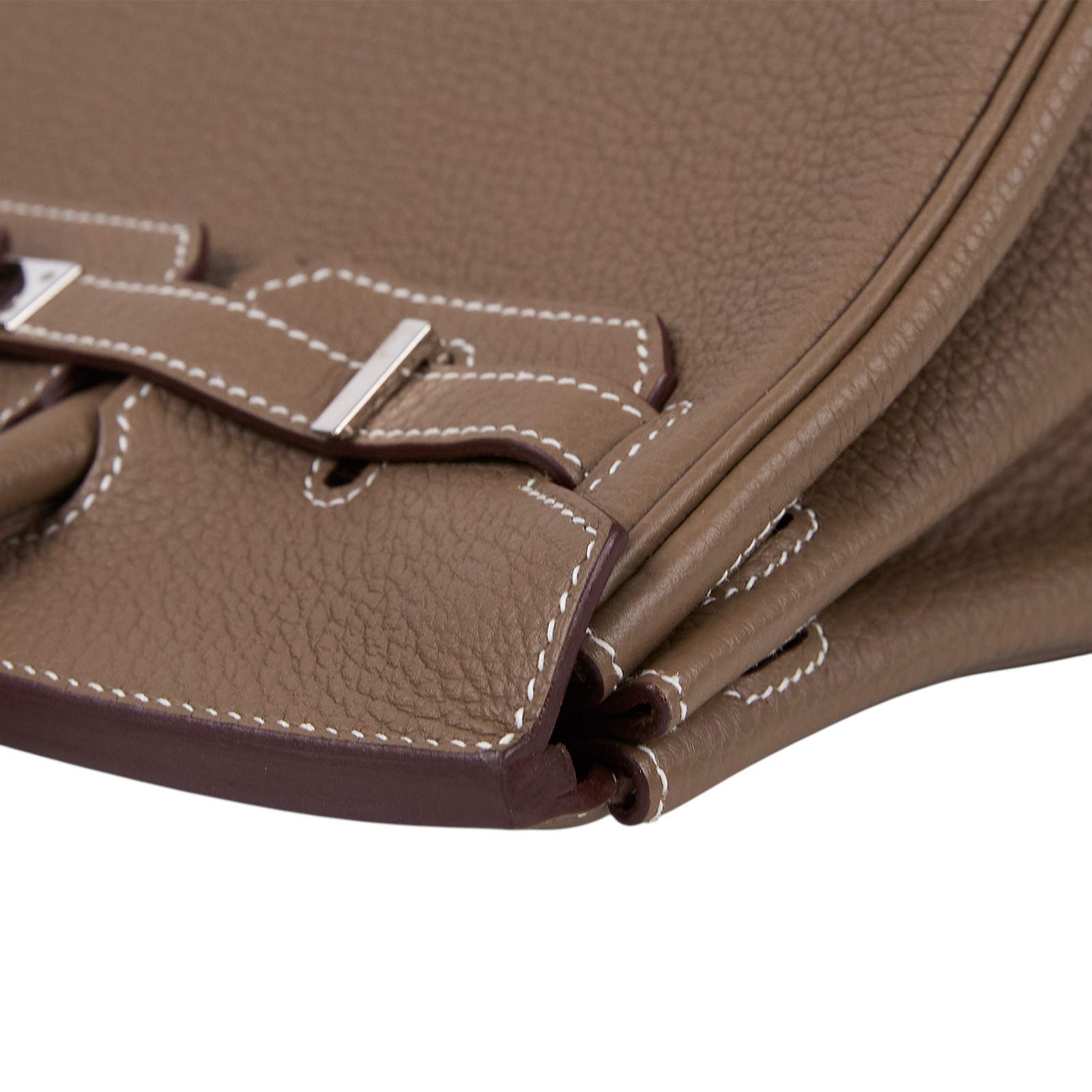 愛馬仕 Hermes Birkin Bag 柏金包 25 BK25 U刻 大象灰BIRKIN25 原廠盒子/防塵袋/雨衣