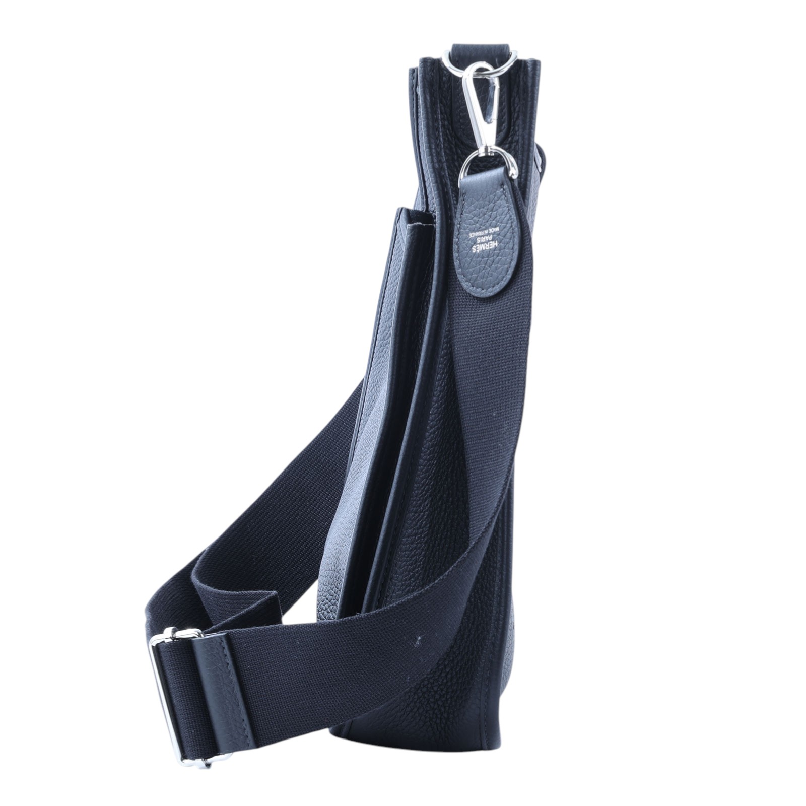 愛馬仕 Hermes Evelyne Bag 伊芙琳包 29 馬蹄型 H056277CK89 /B刻 黑EVELYNE 29 原廠盒子 /防塵袋/國外購買證明