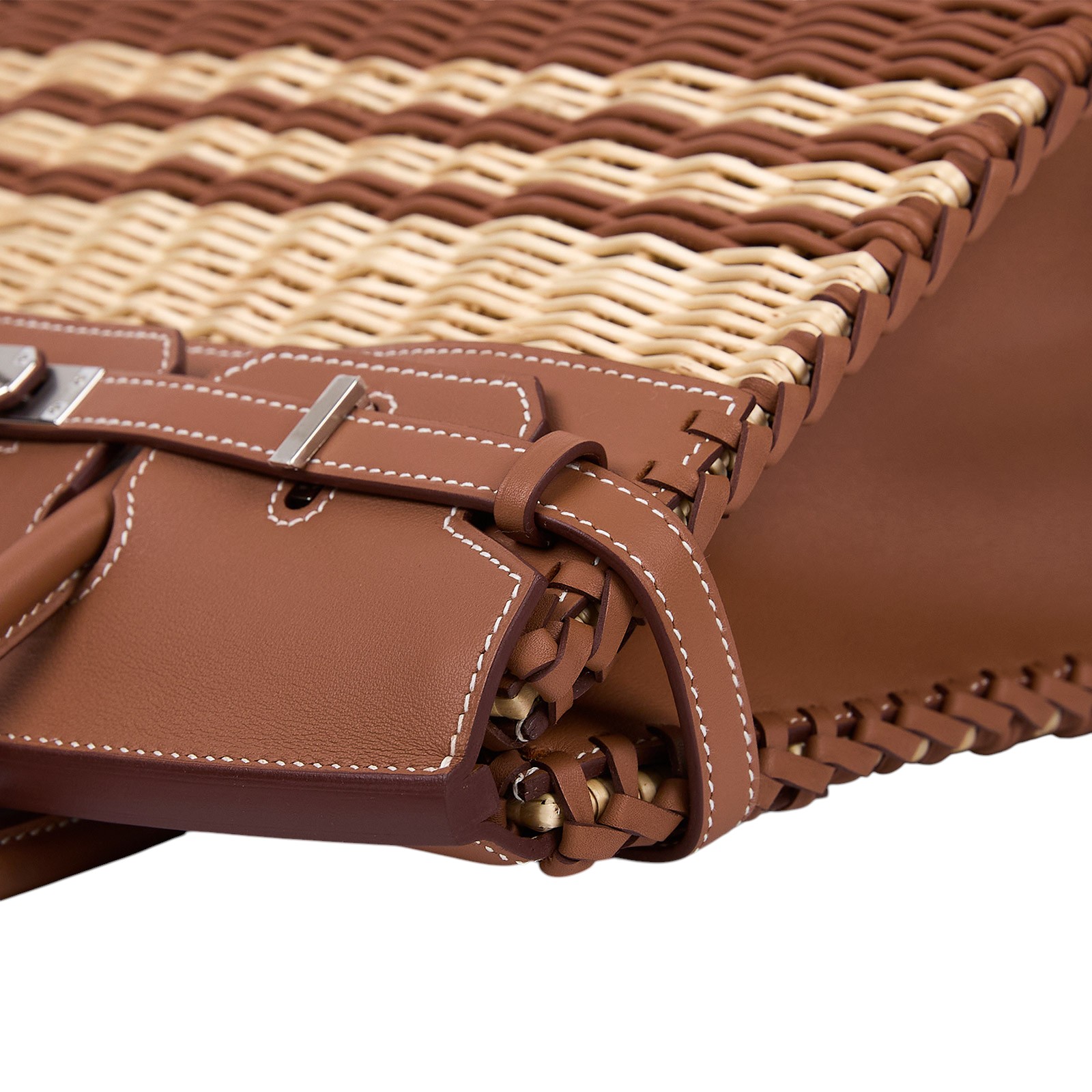 愛馬仕 Hermes Picnic Birkin Bag 柏金包 25 BK25PIC B刻  防塵袋/鎖組/海外購買證明