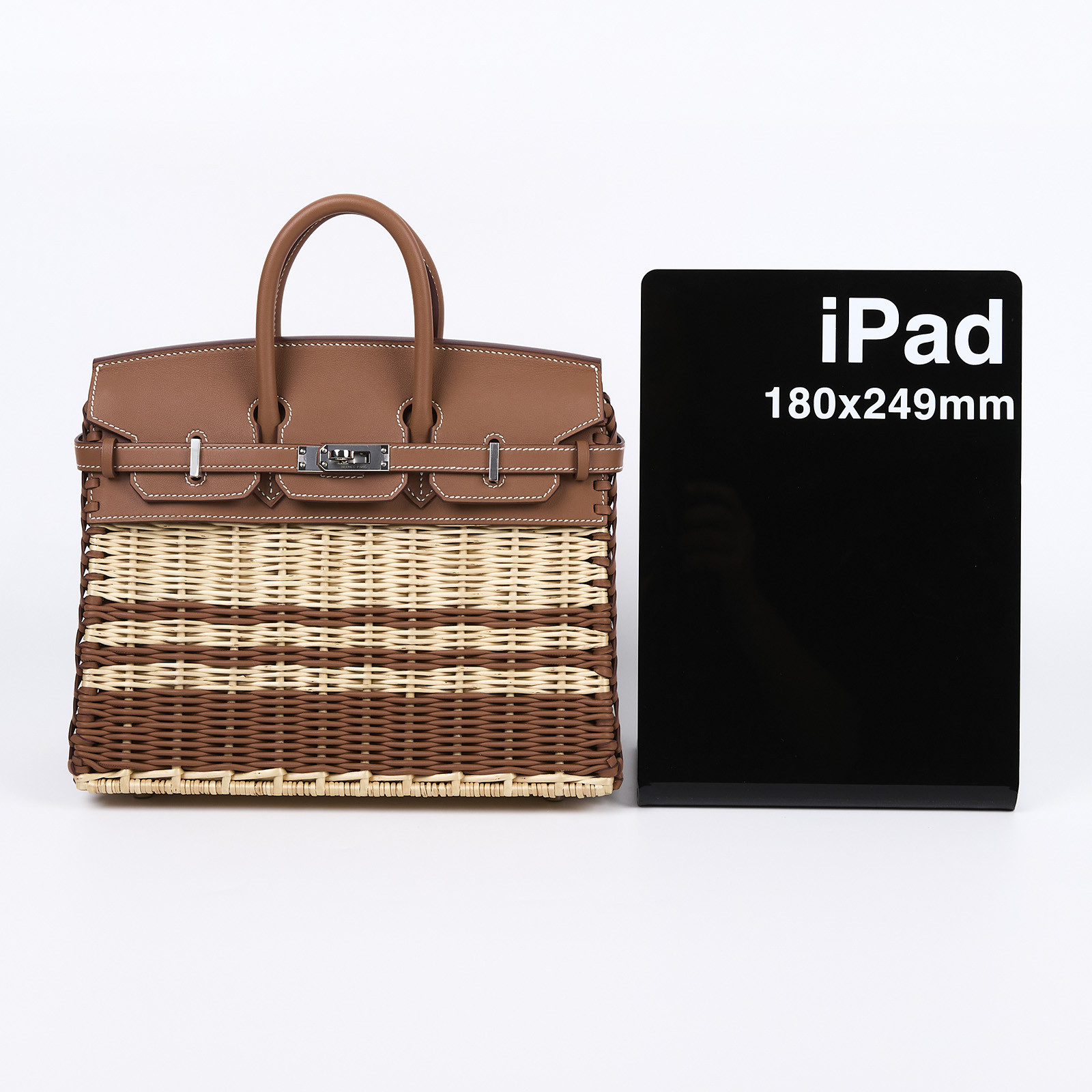 愛馬仕 Hermes Picnic Birkin Bag 柏金包 25 BK25PIC B刻  防塵袋/鎖組/海外購買證明