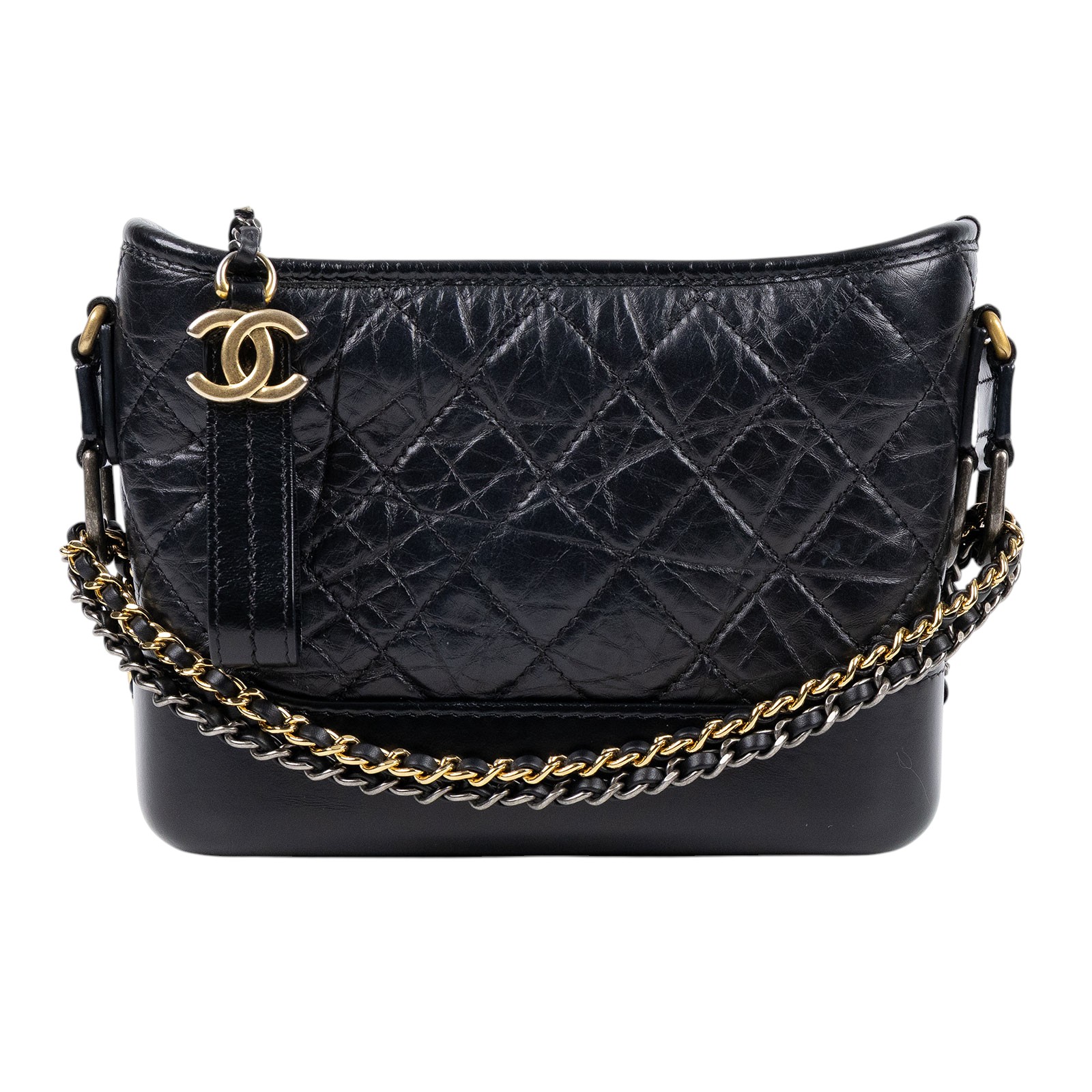 香奈兒 CHANEL 流浪包   晶片款 黑流浪包 無附屬品