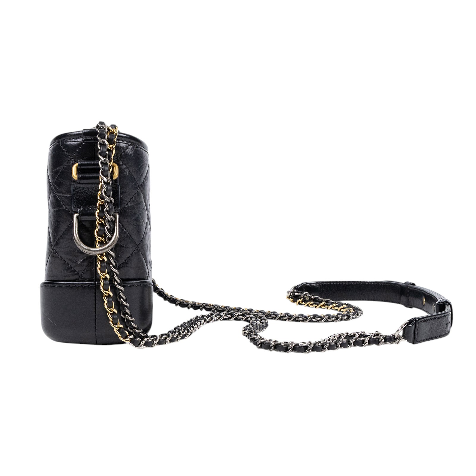 香奈兒 CHANEL 流浪包   晶片款 黑流浪包 無附屬品