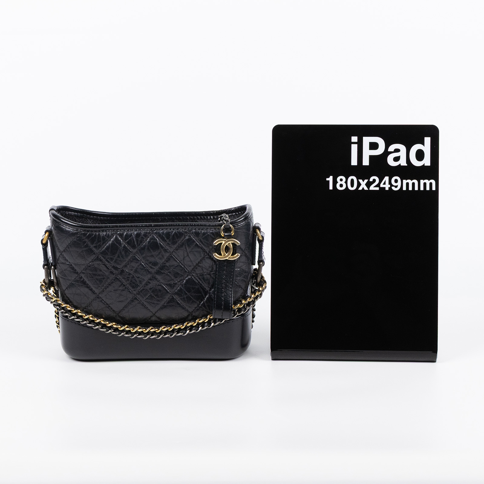 香奈兒 CHANEL 流浪包   晶片款 黑流浪包 無附屬品