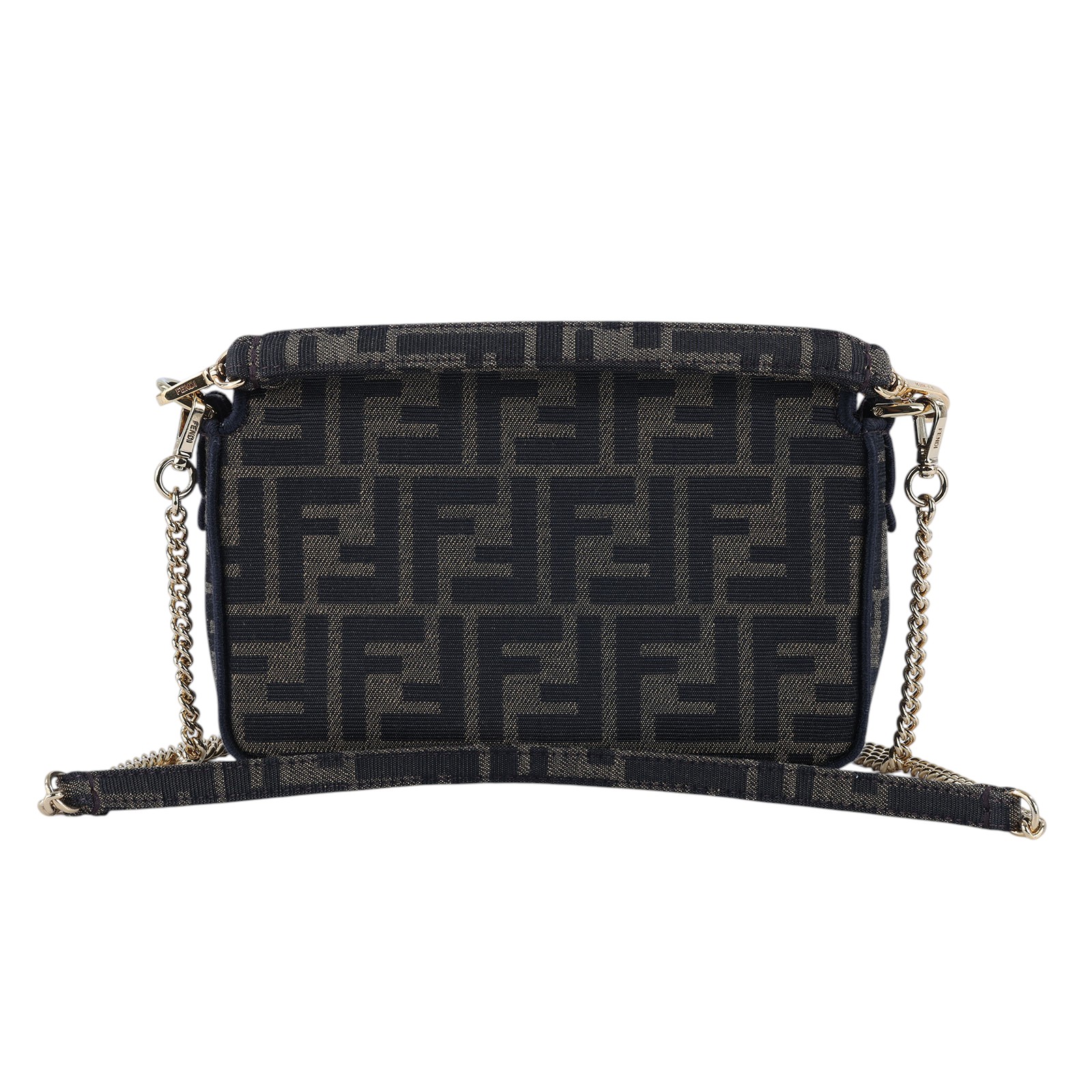 芬迪 FENDI Baguette  8BS017A6V5 原花FF帆布 BAGUETTE MINI 防塵袋