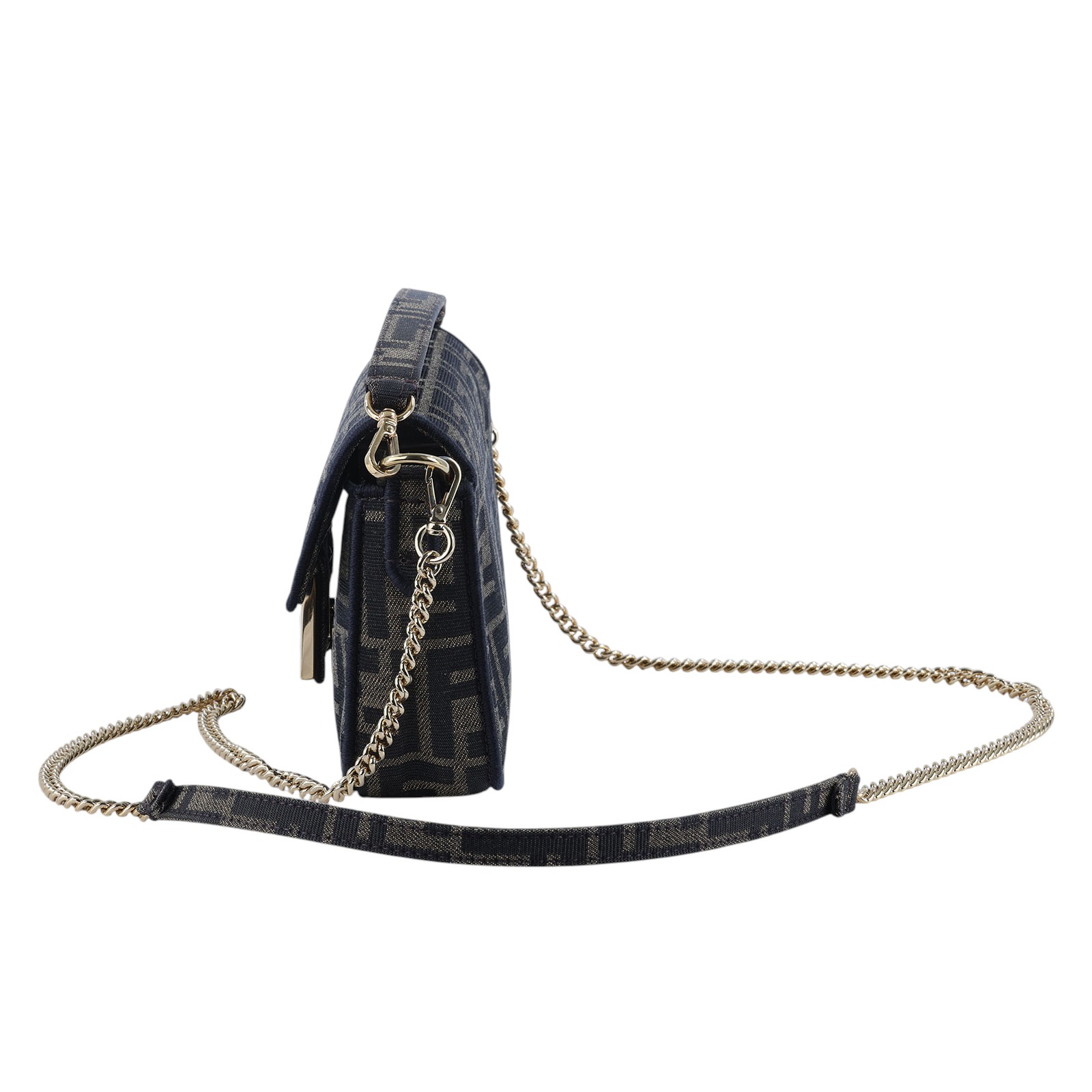 芬迪 FENDI Baguette  8BS017A6V5 原花FF帆布 BAGUETTE MINI 防塵袋