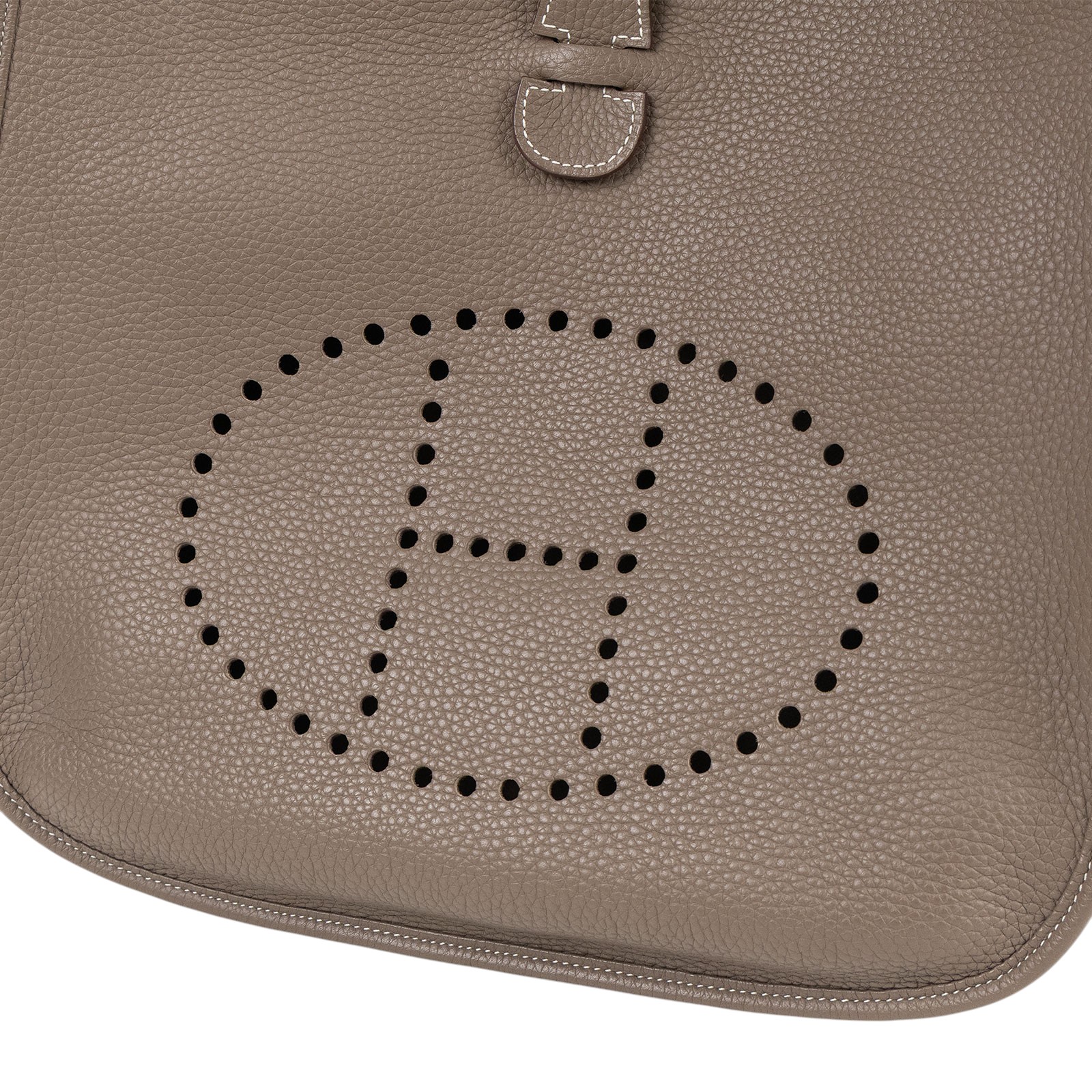 愛馬仕 Hermes Evelyne Bag 伊芙琳包 29 馬蹄型 EV29 T刻 大象灰EVELYNE29 防塵袋/原廠盒子