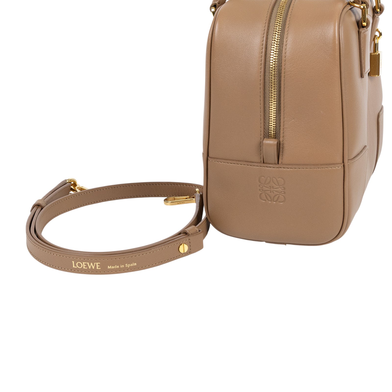 羅意威 LOEWE Amazona 19 bag 肩背 手提包 A039N10X03 土色AMAZONA19 防塵袋