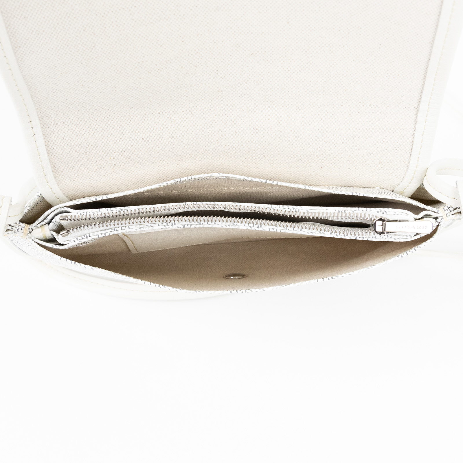 高雅德 GOYARD Plumet Pocket Wallet 肩背 隨身錢包 PLUMETPMLTY 白PLUMET 防塵袋