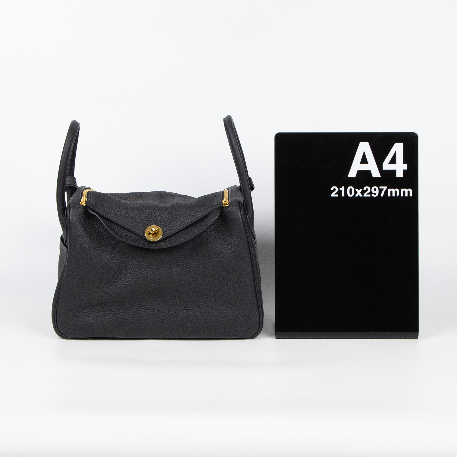 愛馬仕 Hermes Lindy 琳迪包 30 黑色 金色五金 H051614CC89 A刻/ 黑LINDY30 原廠盒子/防塵袋/雨衣
