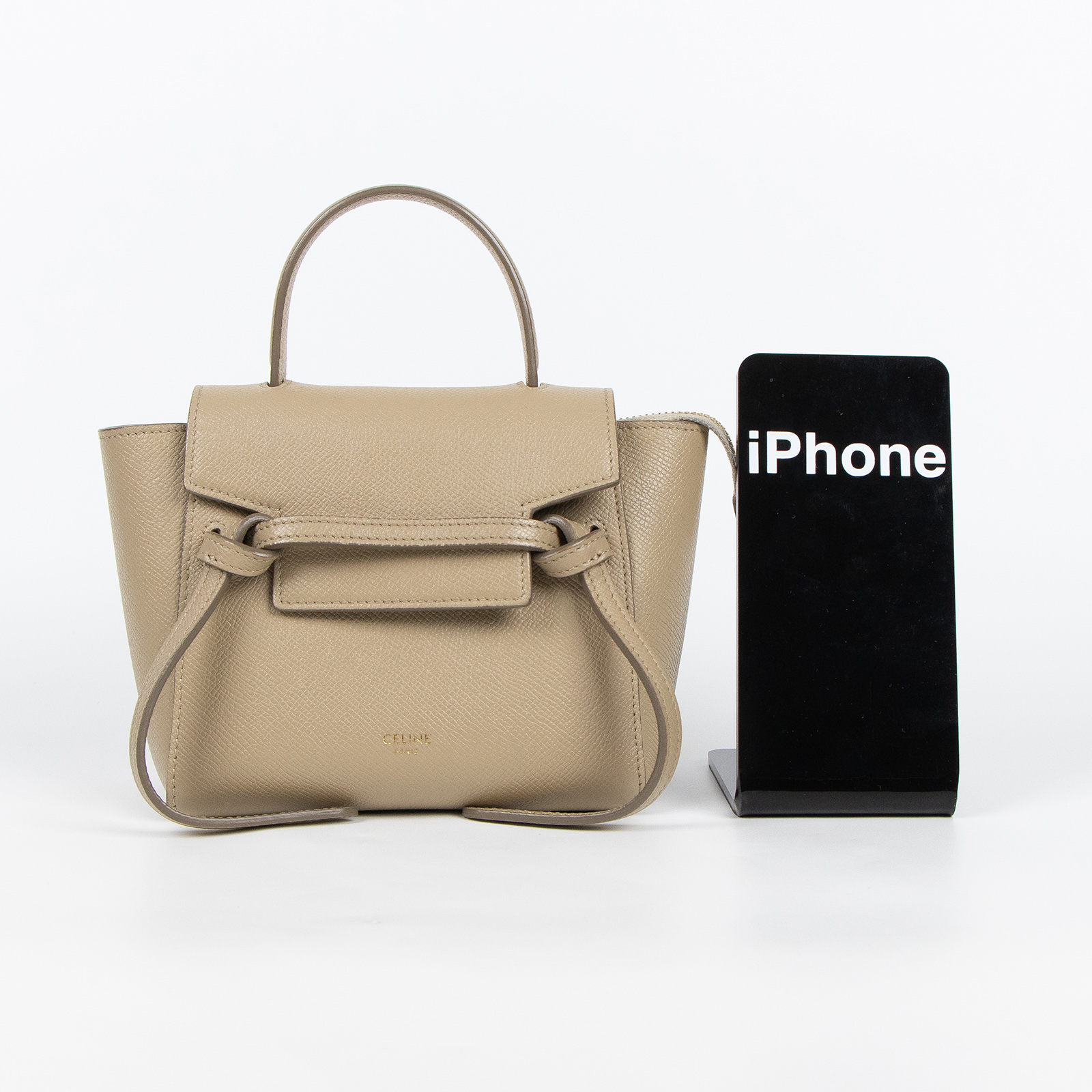 思琳 CELINE Pico Belt 手袋 194263ZVA 奶茶BELT BAG PICO 防塵袋