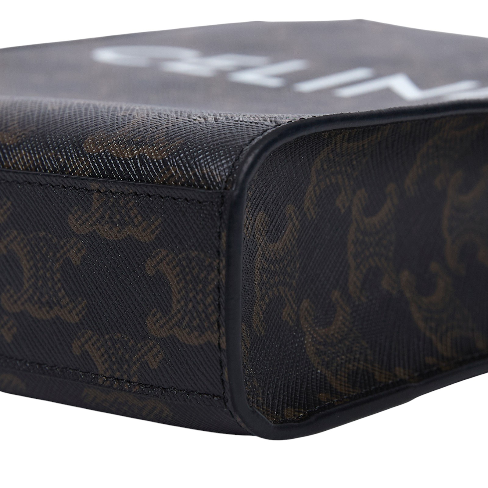 思琳 CELINE Triomphe帆布 迷你 直式 Cabas 肩背 手提包 194372BZK 凱旋琴譜包 防塵袋