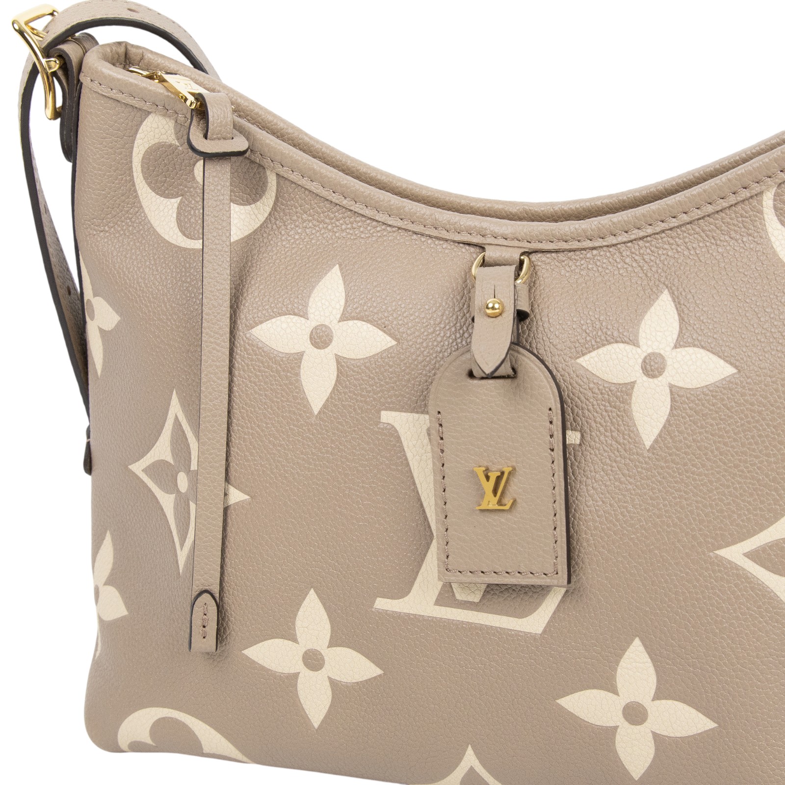 路易威登 LOUIS VUITTON CarryAll PM 肩背包 灰色 M47180 晶片款 斑鳩灰CARRY ALL PM 原廠盒子/防塵袋/購買證明