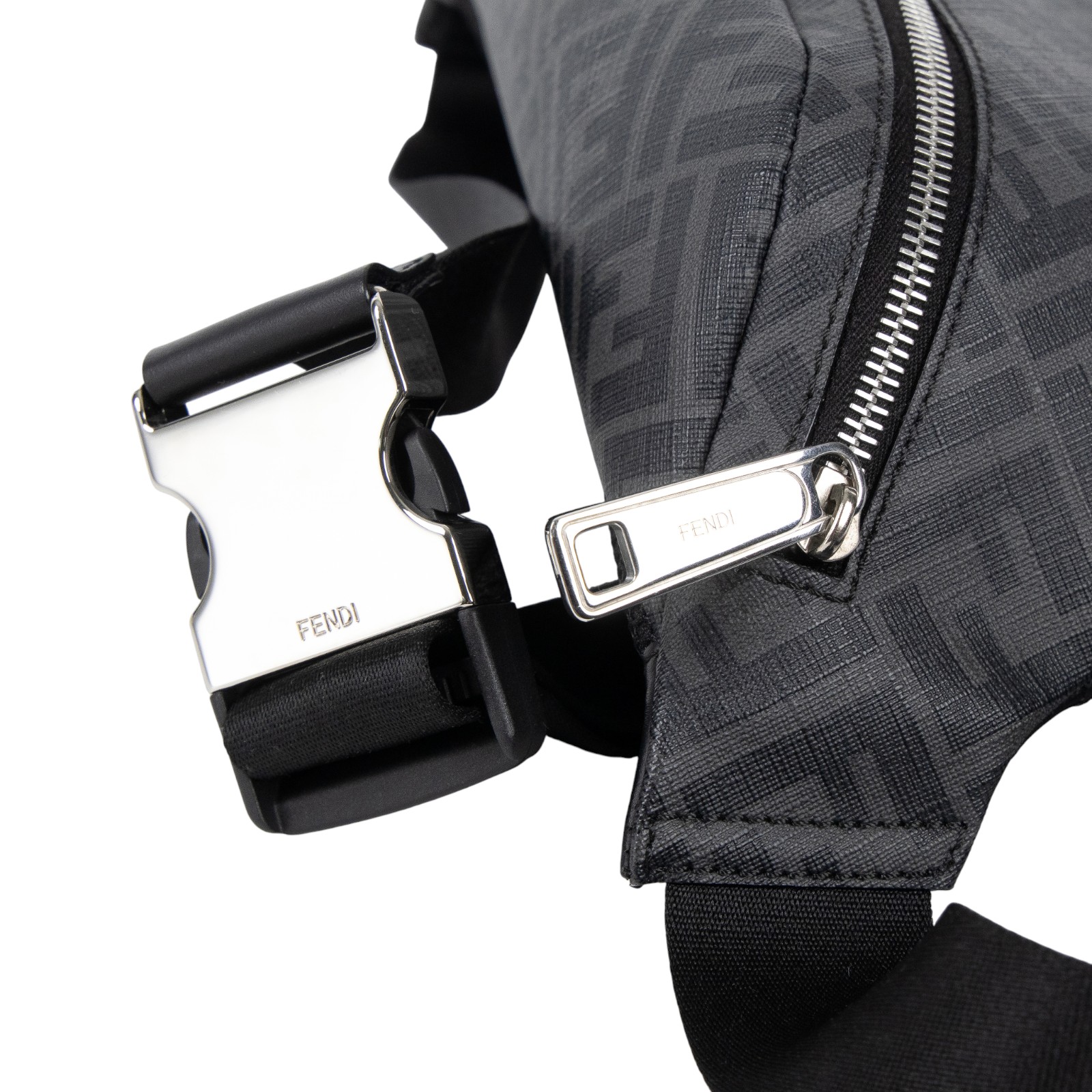 芬迪 FENDI 腰包 7VA434A9XS 黑色FF腰包 防塵袋