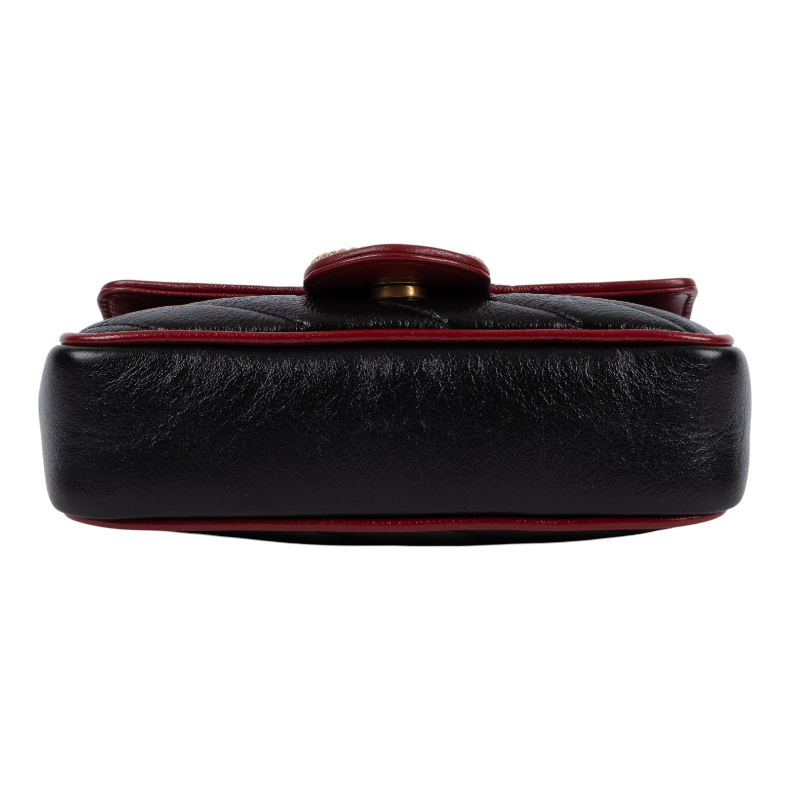 古馳 GUCCI GG Marmont 絎縫 斜背包 肩背包 手拿包 574969 0OLFX 黑MARMONT MINI 原廠盒子/防塵袋