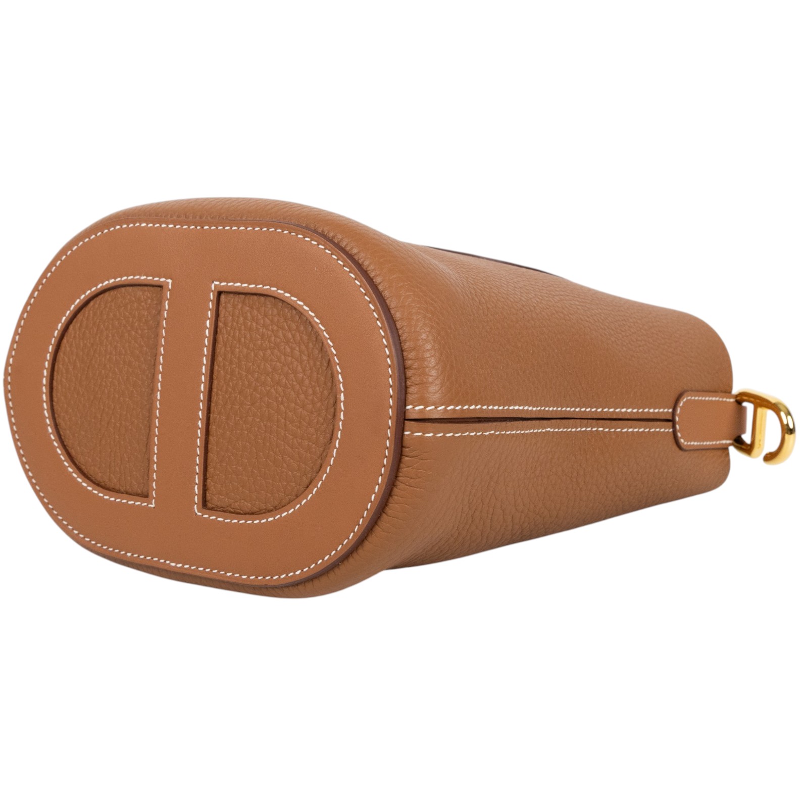 愛馬仕 Hermes In The Loop 18  豬鼻 菜籃子包 金色五金 金棕色 H084274CCAB /K MN 005 KD  原廠盒子/防塵袋/取貨單