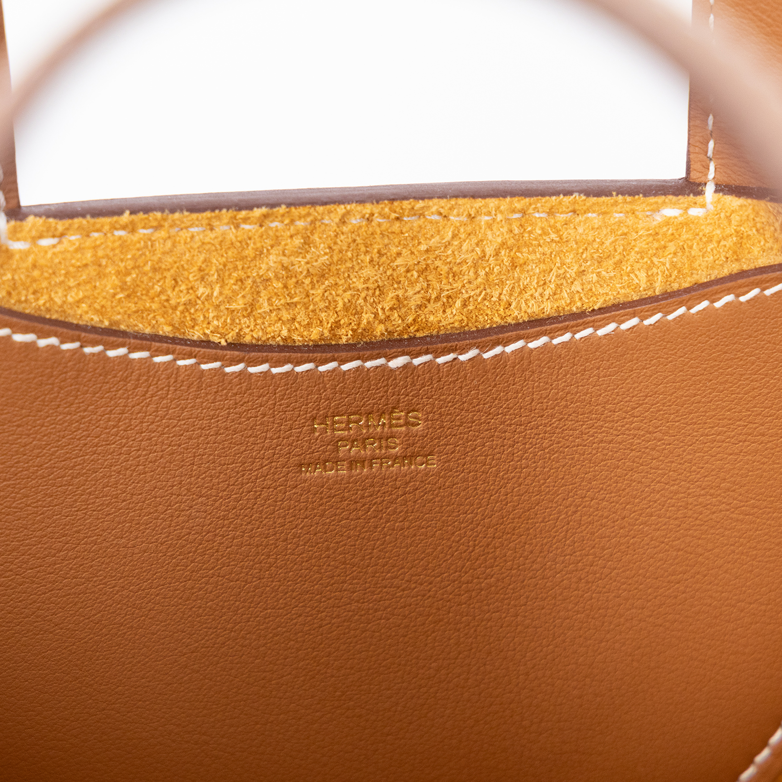 愛馬仕 Hermes In The Loop 18  豬鼻 菜籃子包 金色五金 金棕色 H084274CCAB /K MN 005 KD  原廠盒子/防塵袋/取貨單