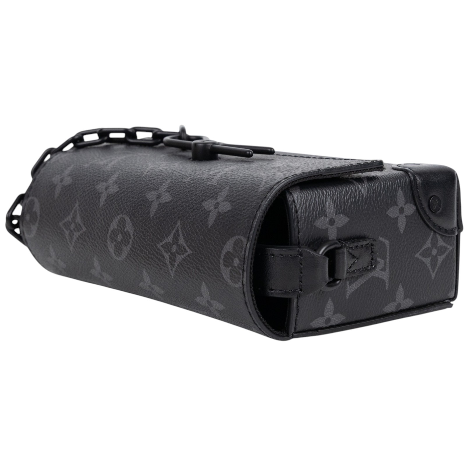 路易威登 LOUIS VUITTON Steamer 隨身錢包 肩背 M81783 晶片款 黑原花STEAMER 原廠盒子/防塵袋