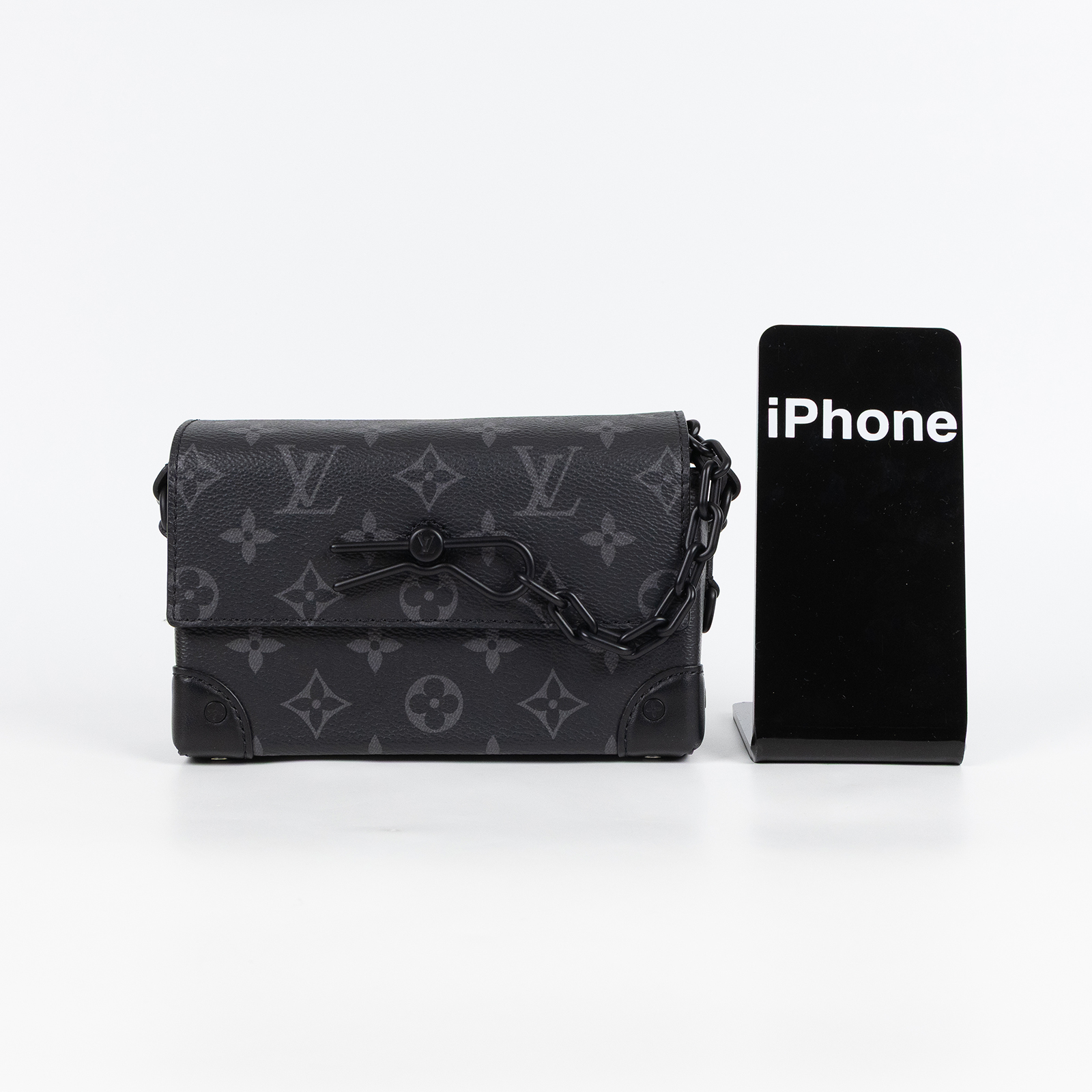 路易威登 LOUIS VUITTON Steamer 隨身錢包 肩背 M81783 晶片款 黑原花STEAMER 原廠盒子/防塵袋