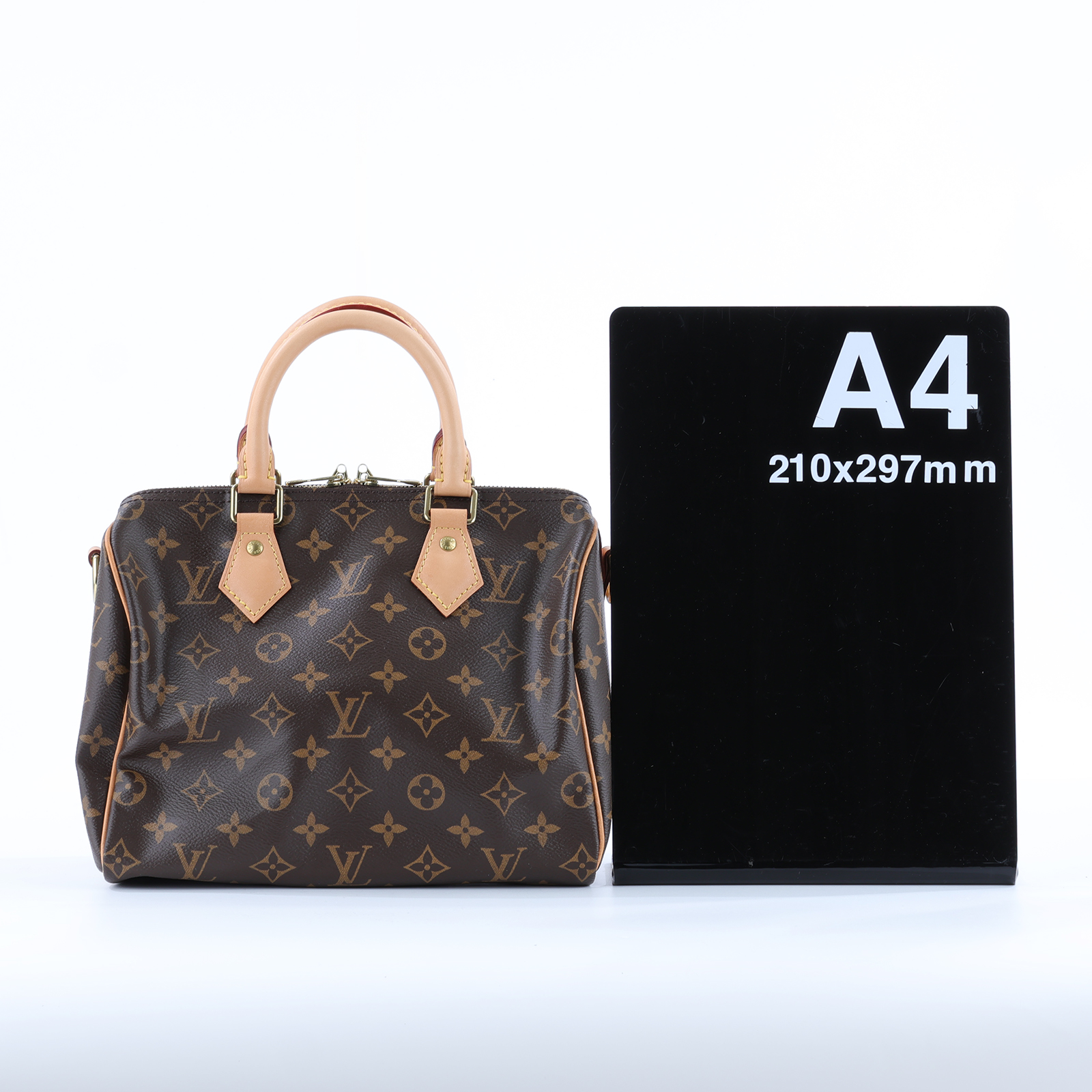 路易威登 LOUIS VUITTON Speedy Bandoulière  25 經典帆布 手提 斜背 波士頓包 M41113  防塵袋/鎖組/背帶