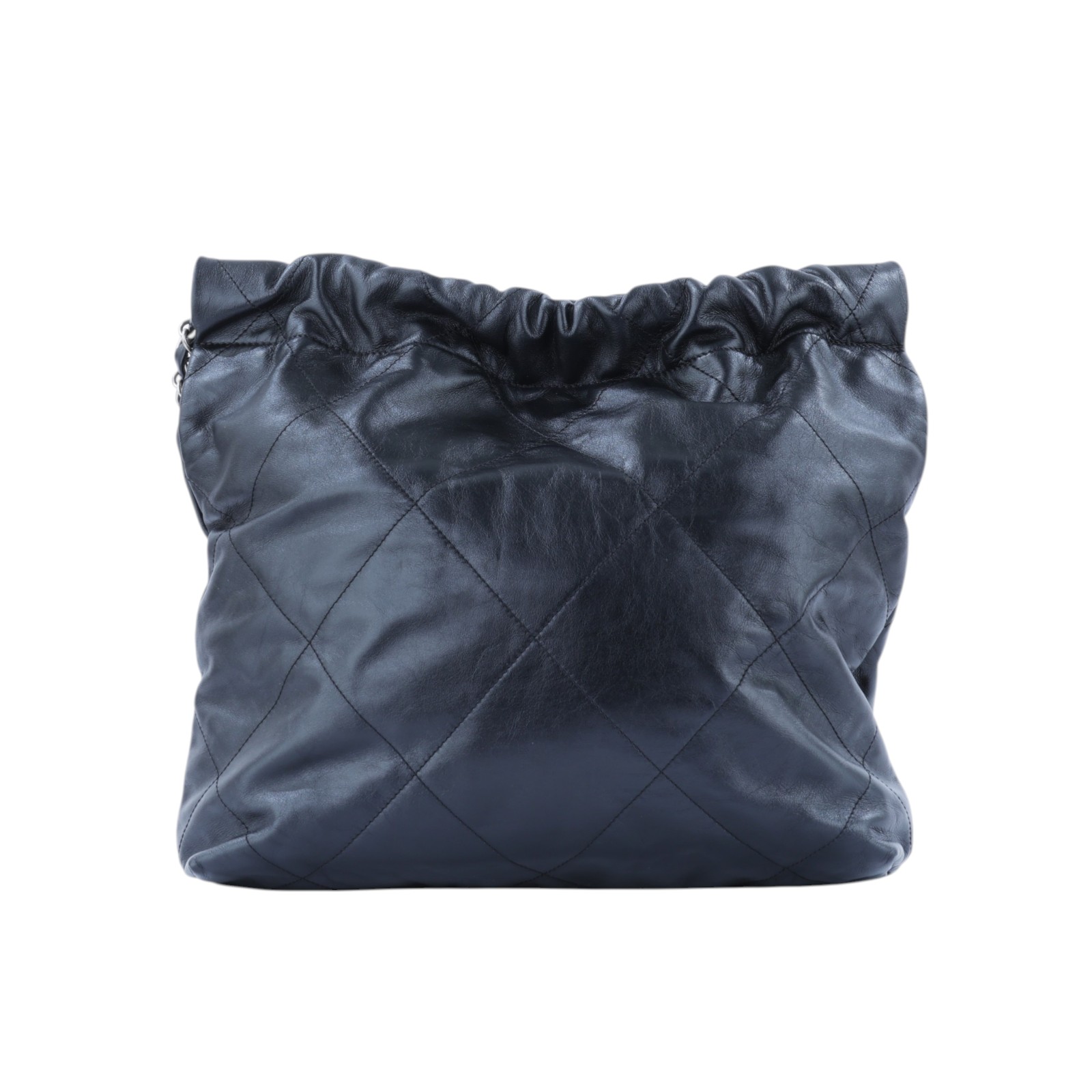 香奈兒 CHANEL 22 小型 束口包 AS3260 晶片款 黑銀22包 小號 原廠盒子/防塵袋