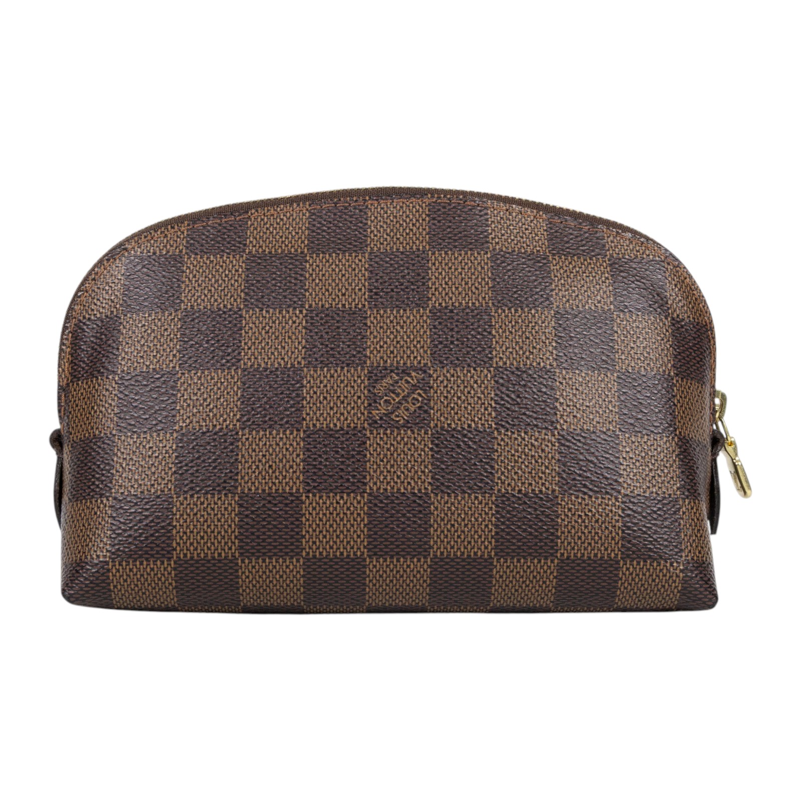 路易威登 LOUIS VUITTON 化妝包 PM 棋盤格帆布 N47516 晶片款 棋盤格貝殼小化妝包 防塵袋