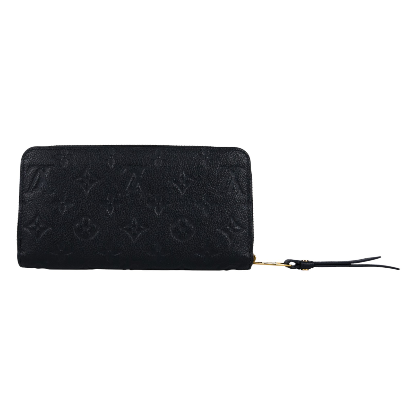 路易威登 LOUIS VUITTON Zippy 錢包 長夾 黑色 M61864 晶片款 黑壓紋拉鍊長夾 原廠盒子/防塵袋