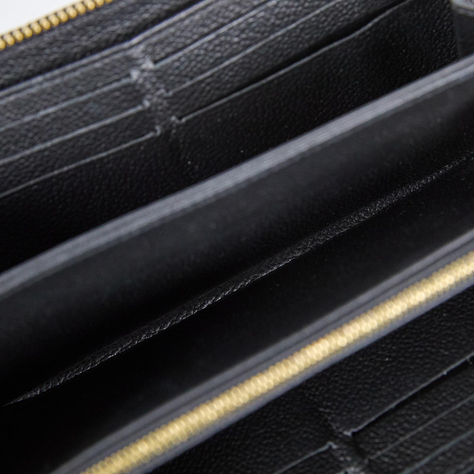 路易威登 LOUIS VUITTON Zippy 錢包 長夾 黑色 M61864 晶片款 黑壓紋拉鍊長夾 原廠盒子/防塵袋