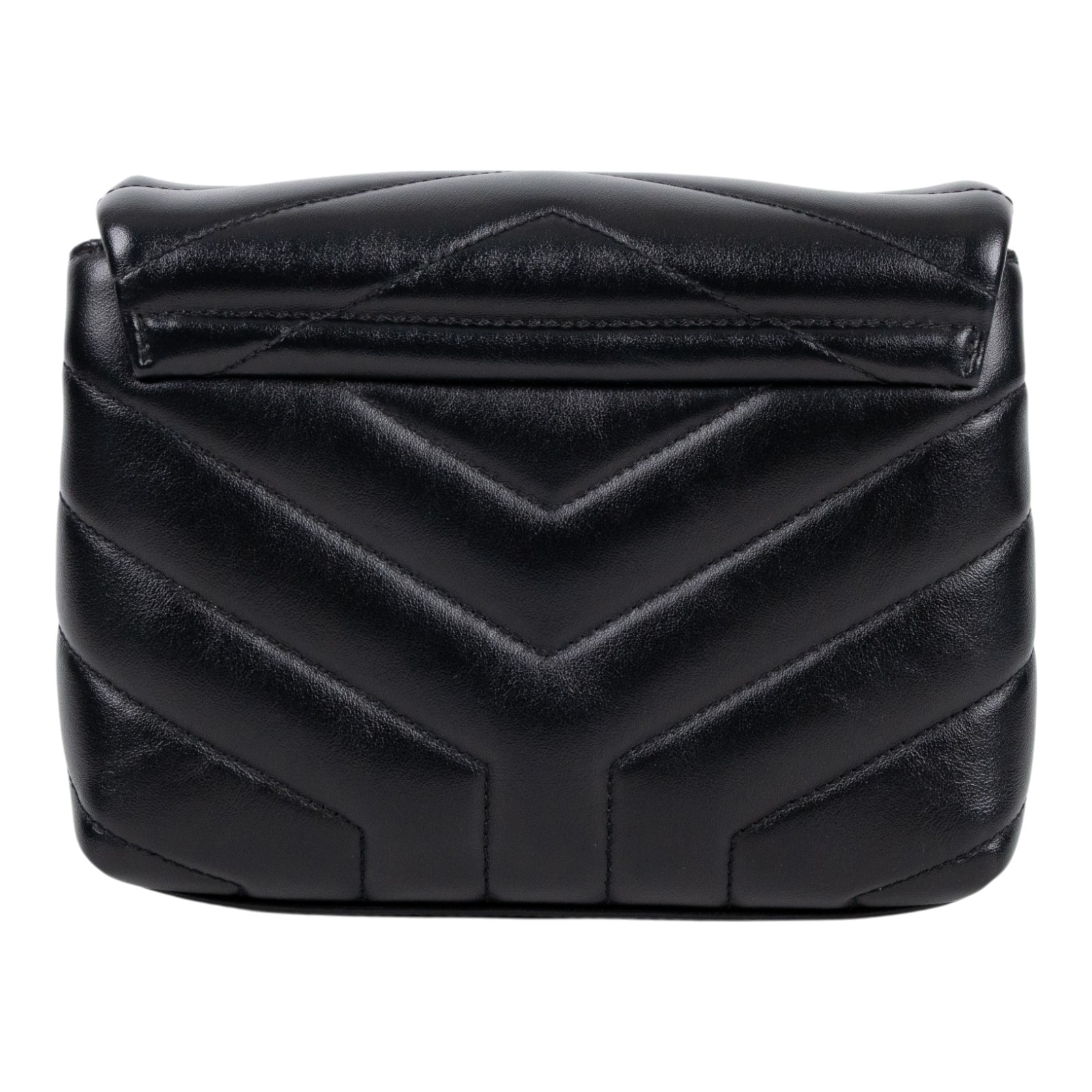 聖羅蘭 YSL SAINT LAURENT Loulou 絎縫 皮革 TOY 手袋 同色五金 630951DV708  原廠盒子/防塵袋