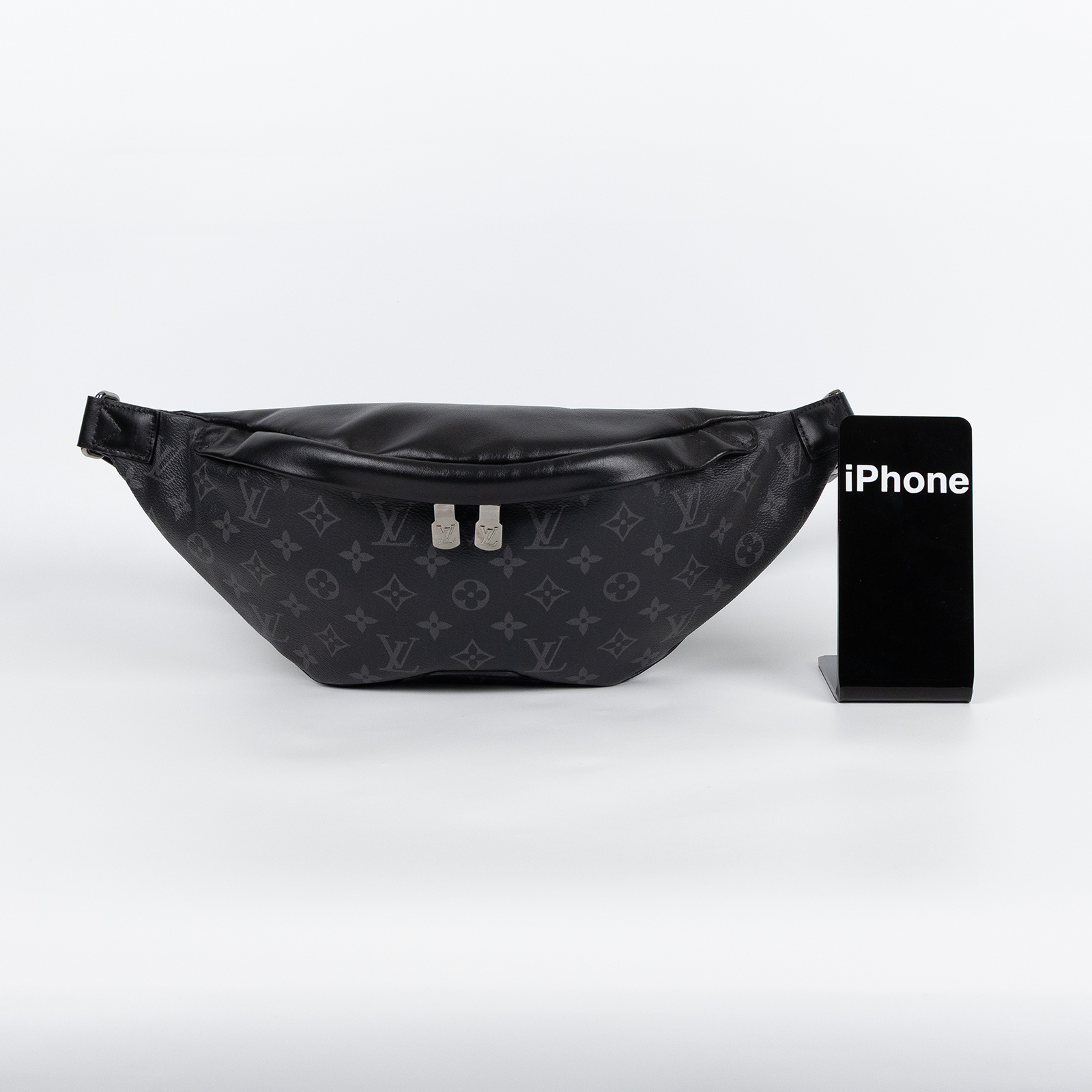 路易威登 LOUIS VUITTON Discovery 黑帆布 腰包 M44336 黑原花DISCOVERY腰包 無附屬品