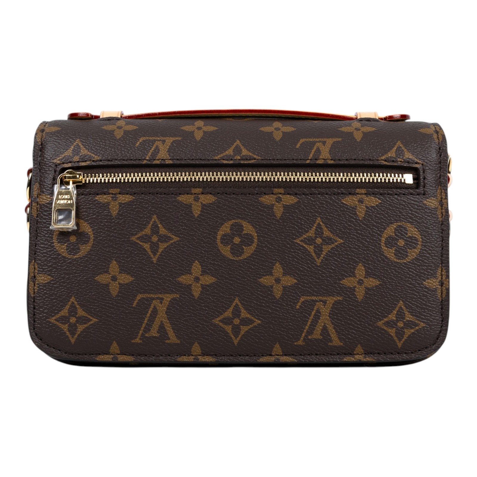 路易威登 LOUIS VUITTON Pochette Métis East West 老花 鏈條 郵差包 腋下單肩包 M46279 晶片款  防塵袋/背帶2