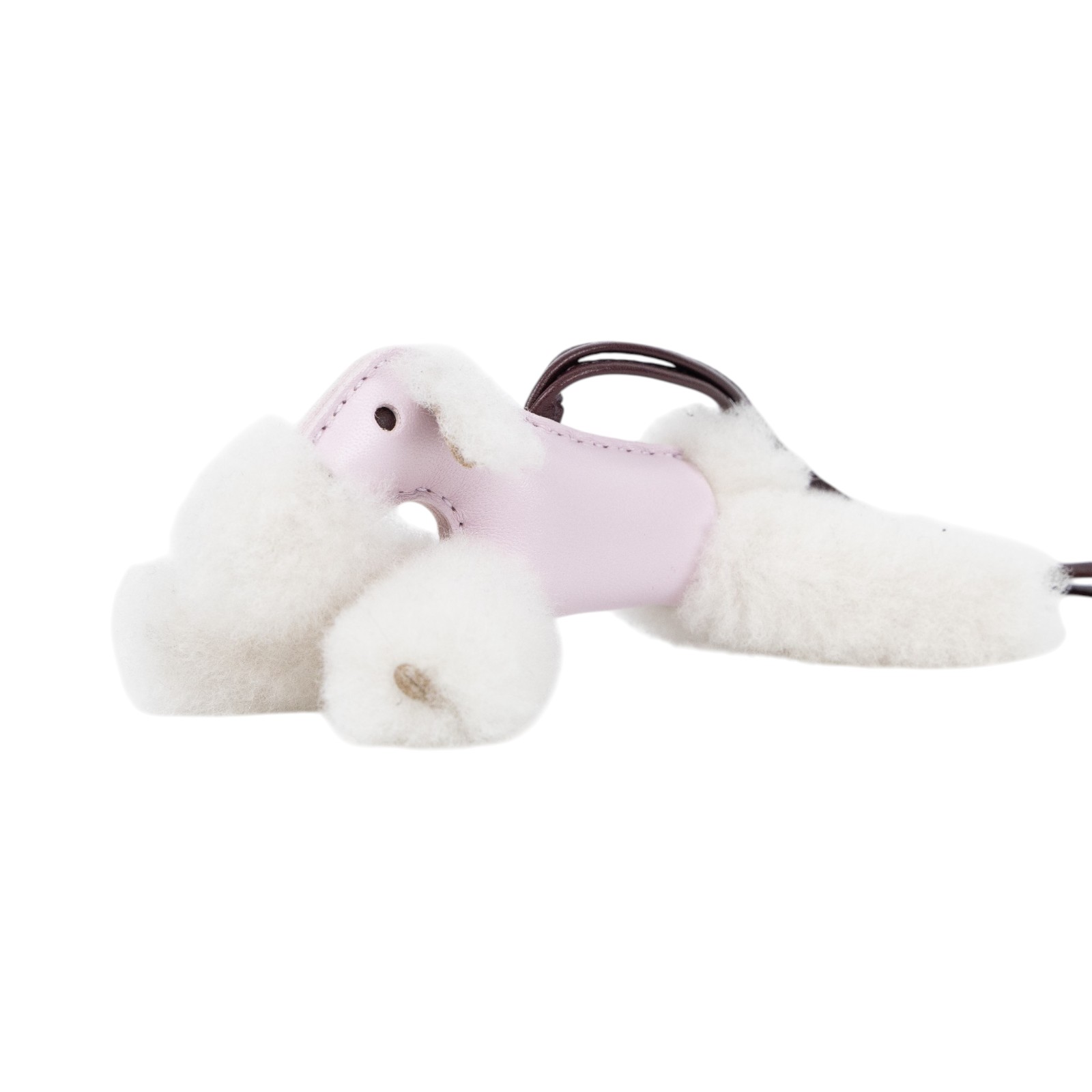 愛馬仕 Hermes Budy charm 吊飾 包掛 狐狸㹴犬 BUDYC UAA U刻紫白毛毛BUDY吊飾 無附屬品